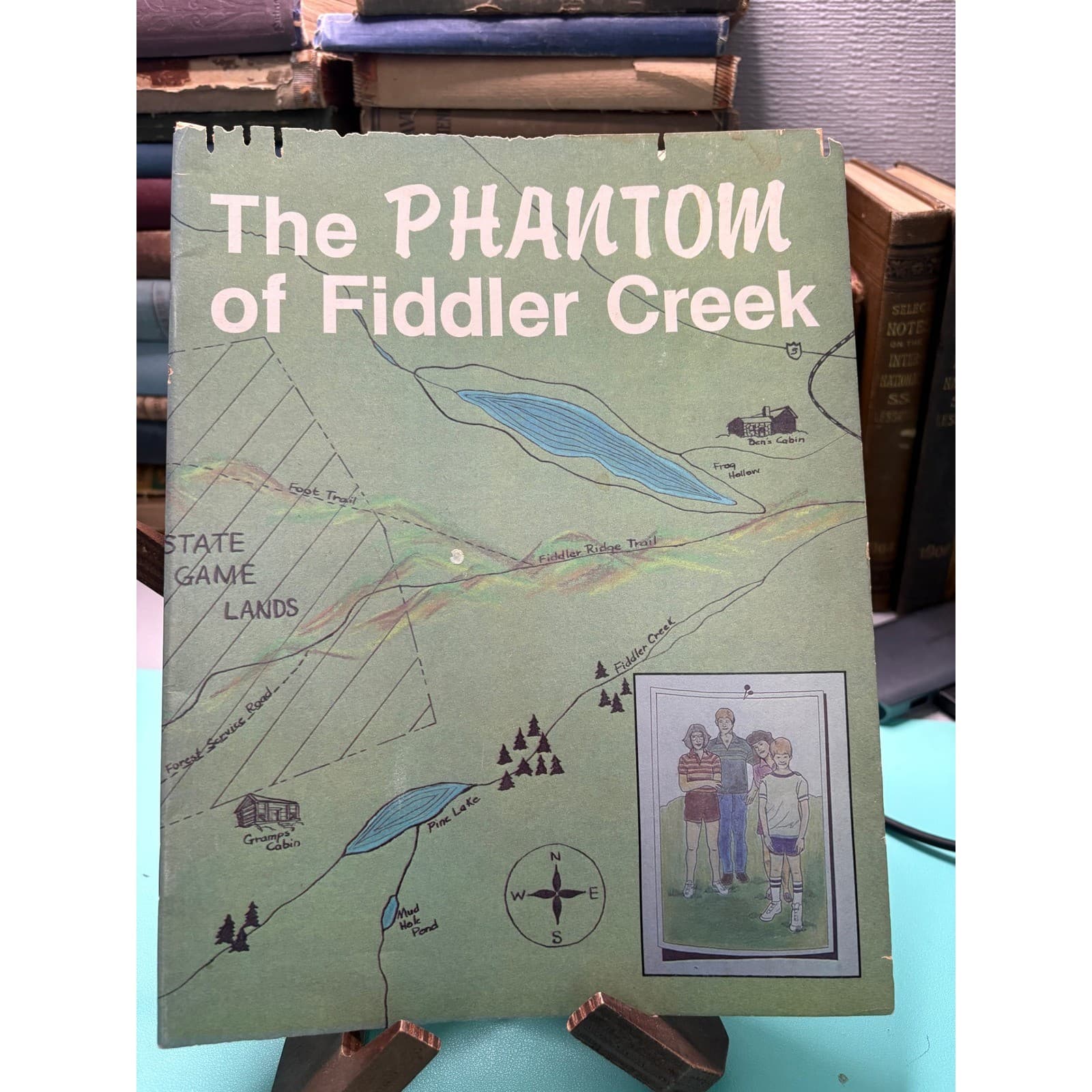 1986 The Phantom of Fiddler Creek Bill Einsig Northwoods Publications Book