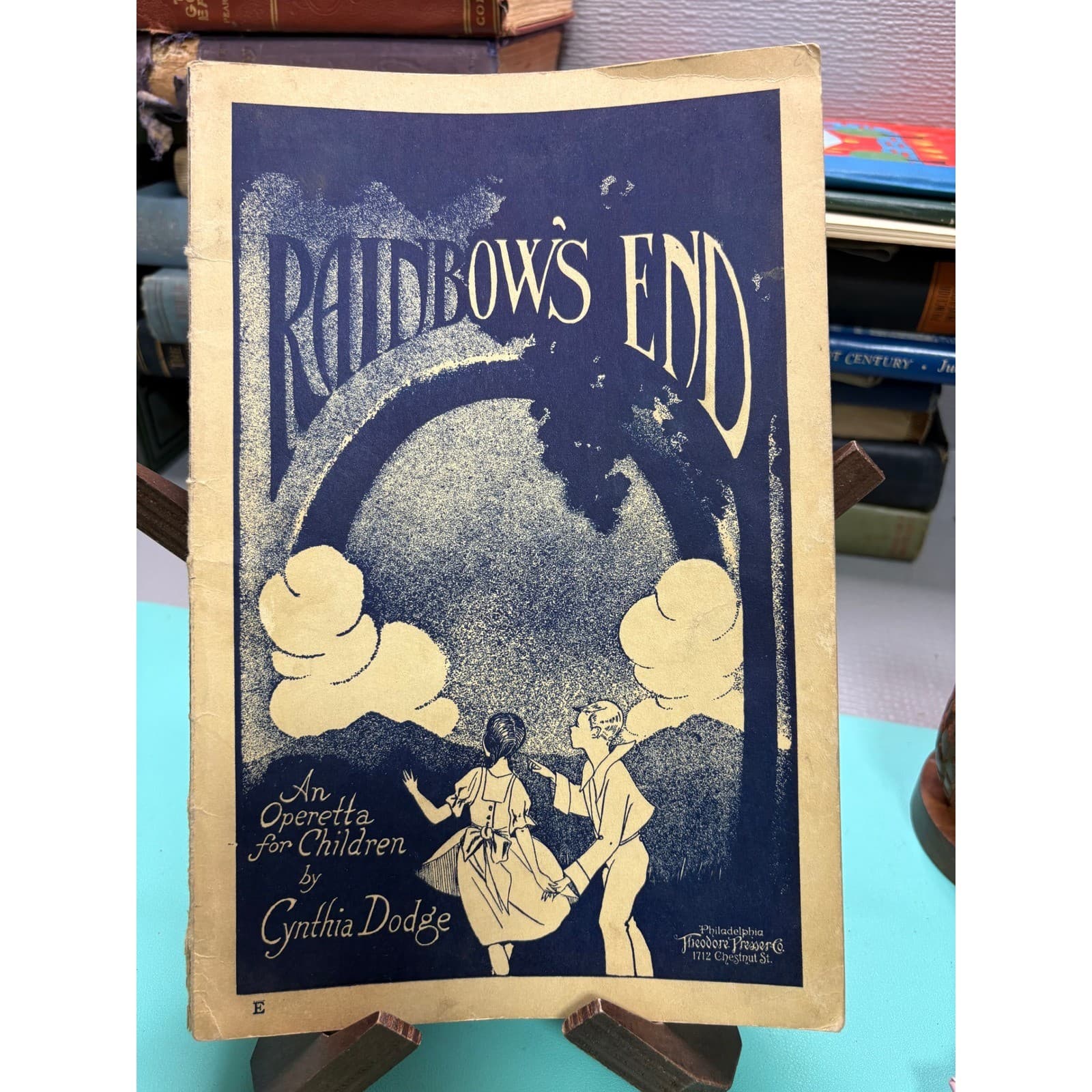 1924 Rainbows End Operetta for Children Cynthia Dodge Vintage Vocal Score Music