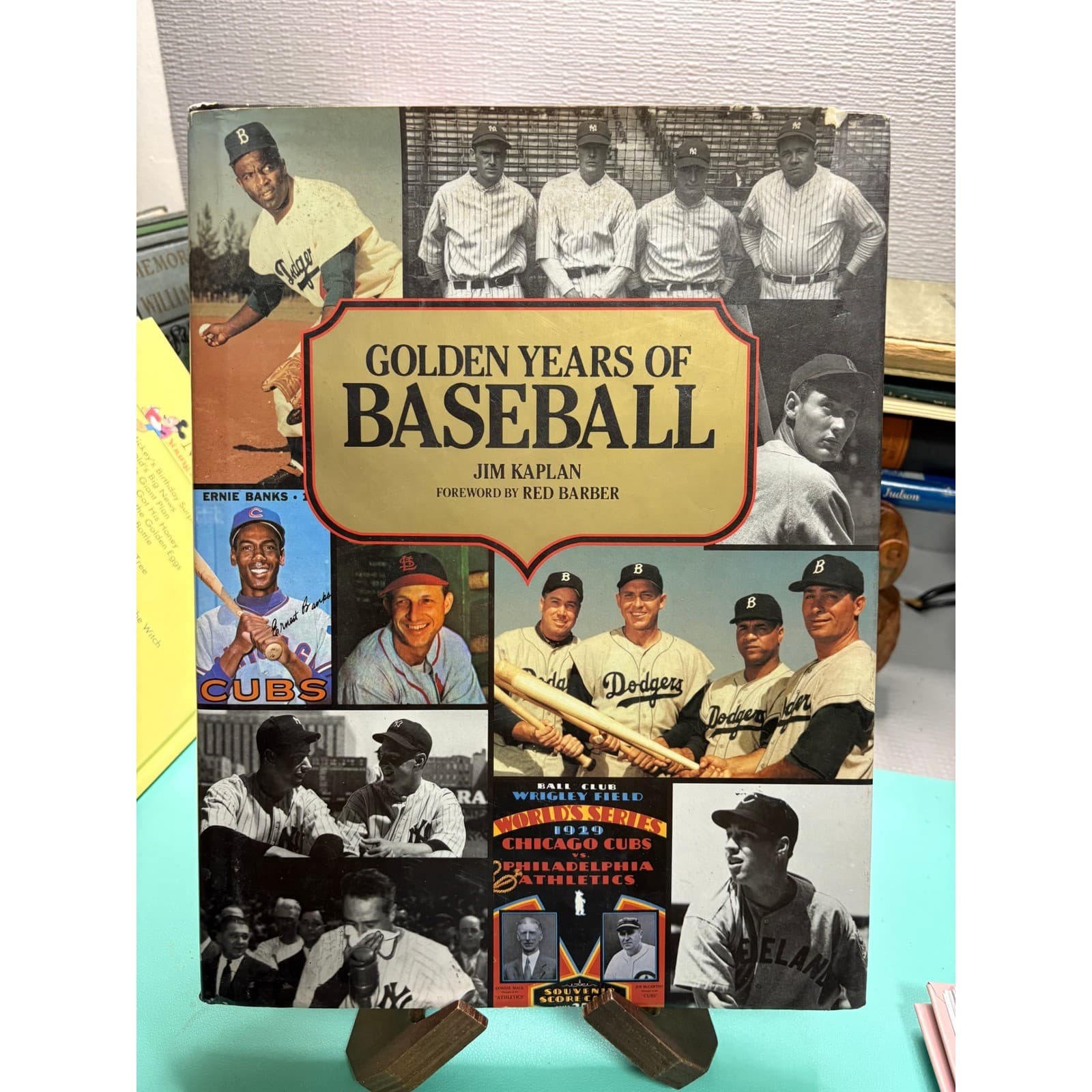 Vintage Golden Years of Baseball 1992 Hardcover Sports History Book