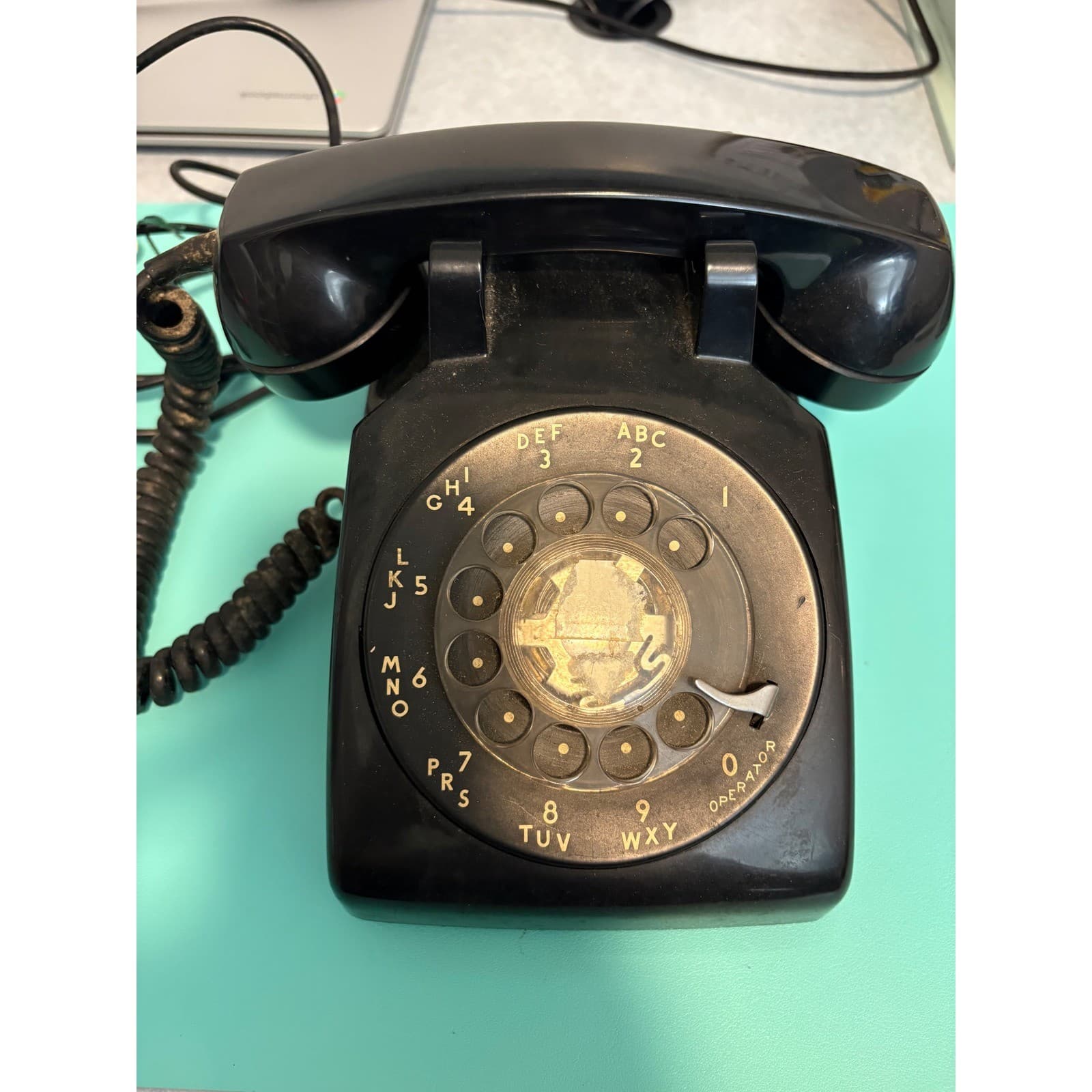 Vintage Western Electric Model 500 Rotary Dial Telephone Black Bell System