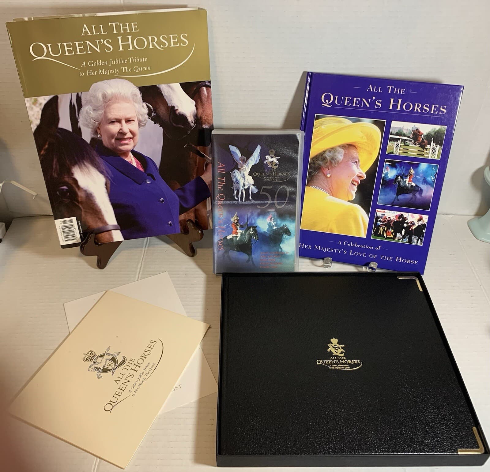 All the Queen's Horses: A Celebration of HM's Love of the Horse 2002 Bundle Lot