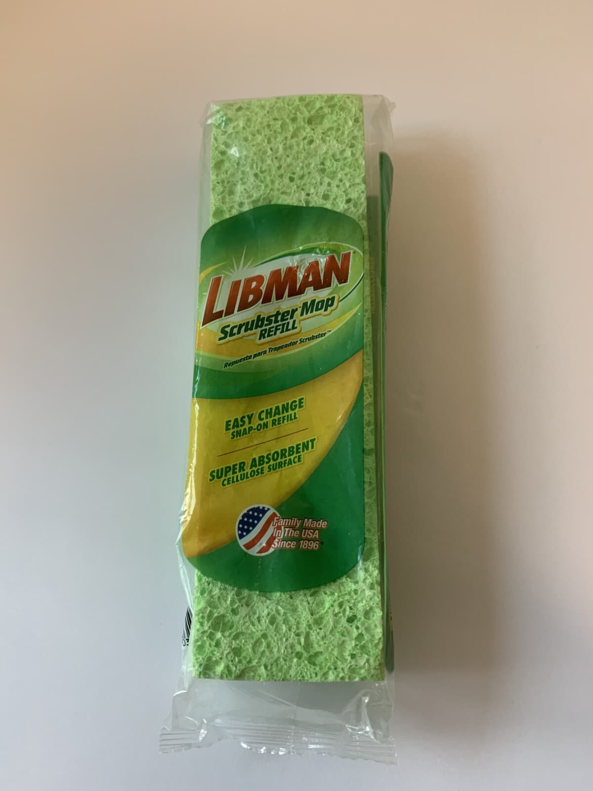 Libman Gator Mop Refill Super Absorbent Tear Resistant #03021 Sponge Mop Refill