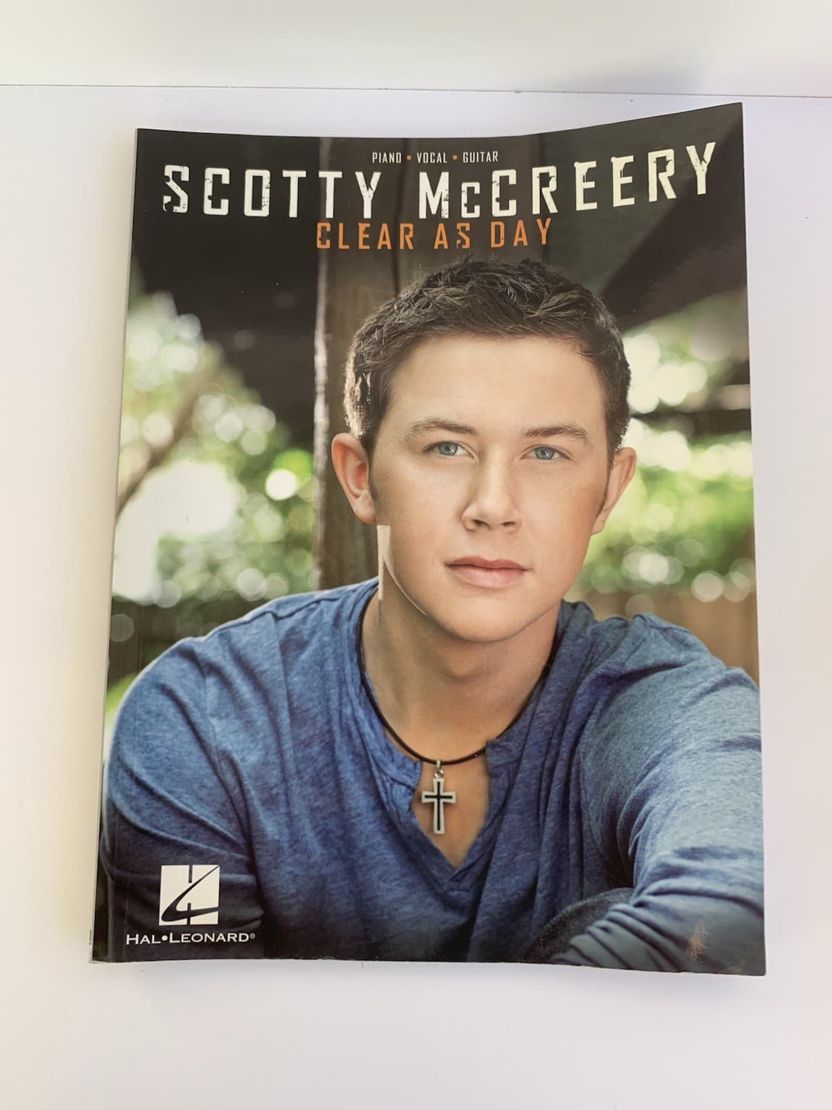 Scotty McCreery Clear as Day Sheet Music Piano Vocal Guitar SongBook 000307405