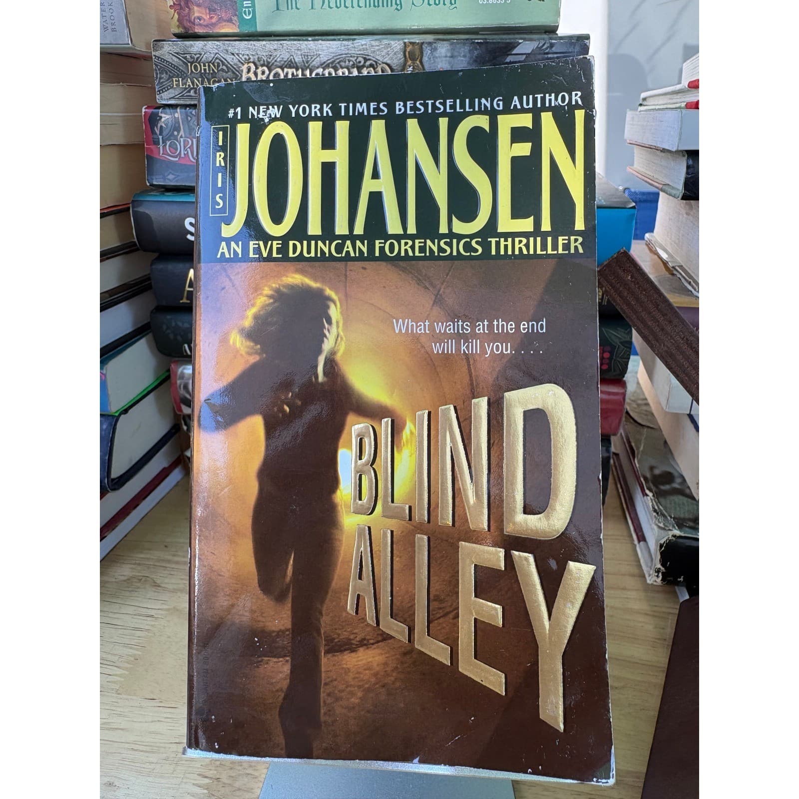 Blind Alley Iris Johansen Eve Duncan Forensics Thriller Mass Market Paperback