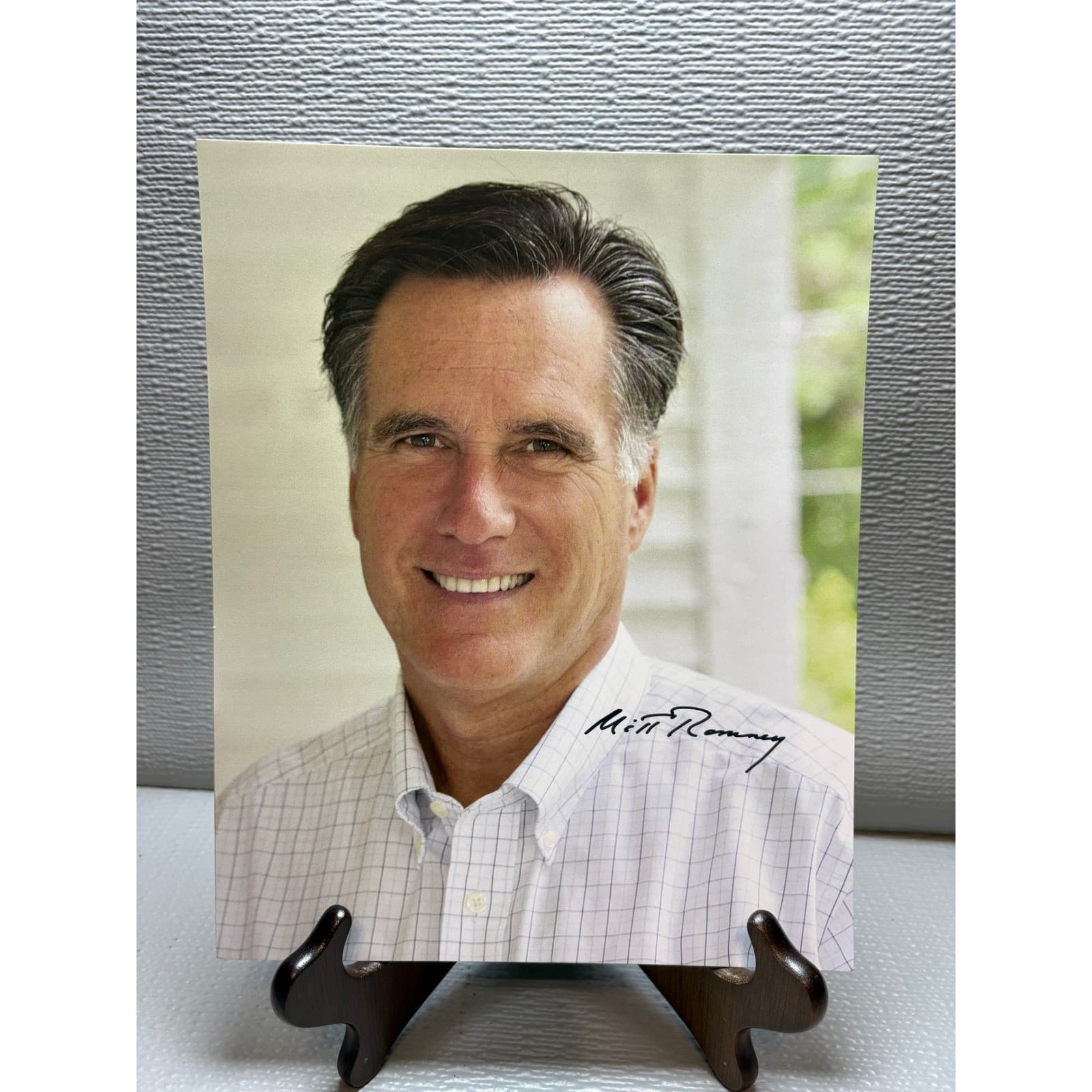 Mitt Romney Signed Autographed 8x10 Color Photo Political Memorabilia GOP