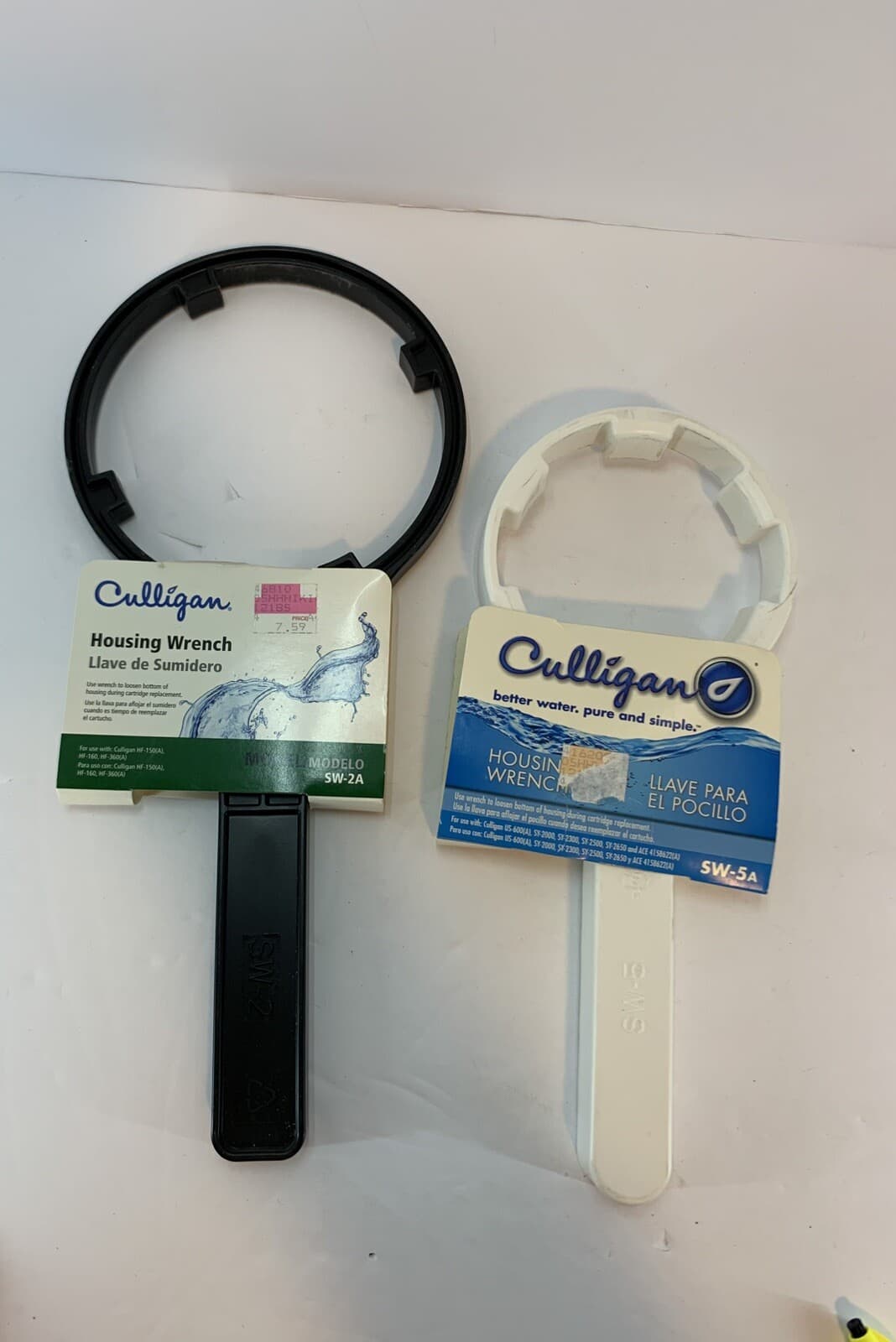 Lot Of 2 Culligan Housing Wrench SW-2A And SW-5A