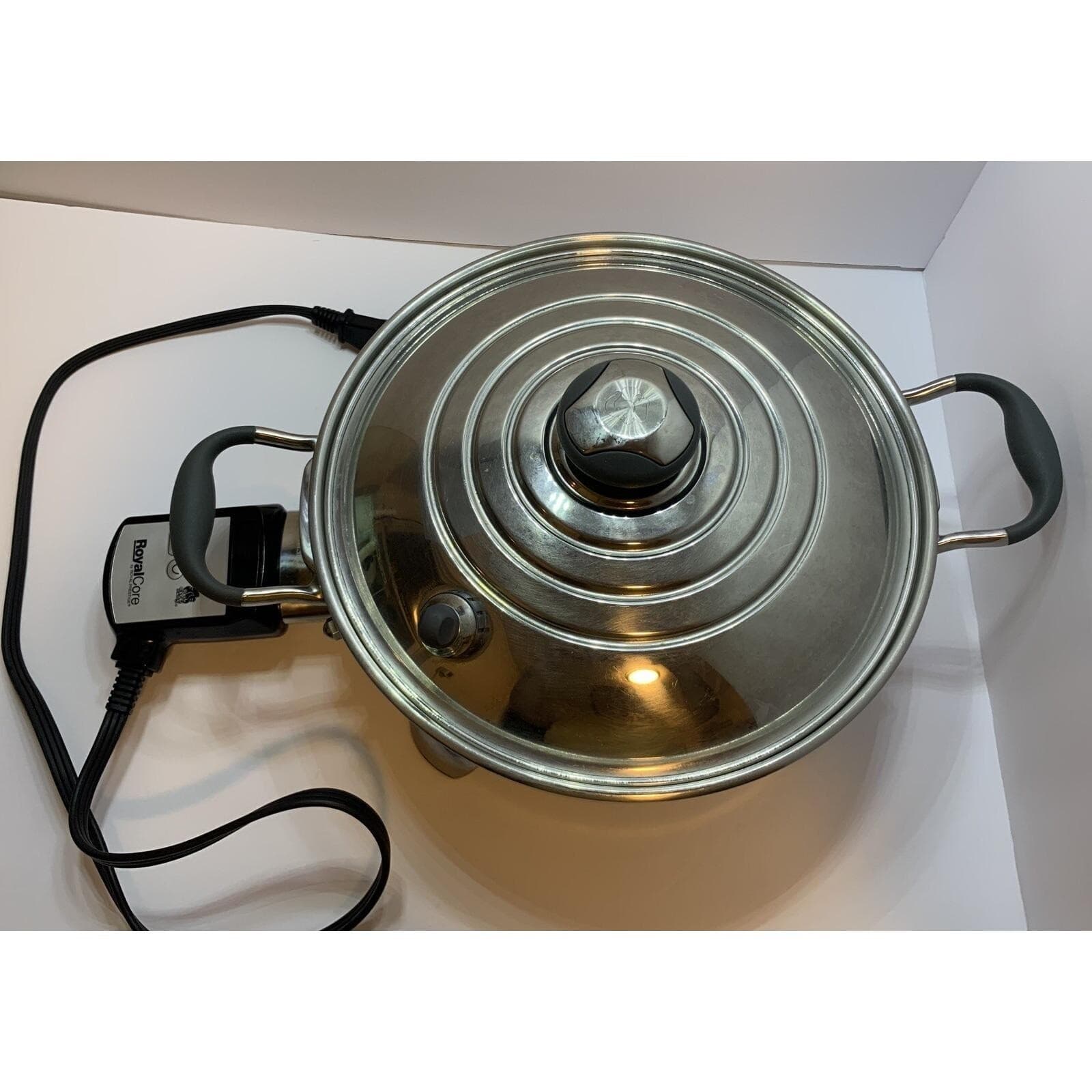 Royal Core Electric Skillet 401 Royal Prestige Multi Cooker Pot w/Control Cord
