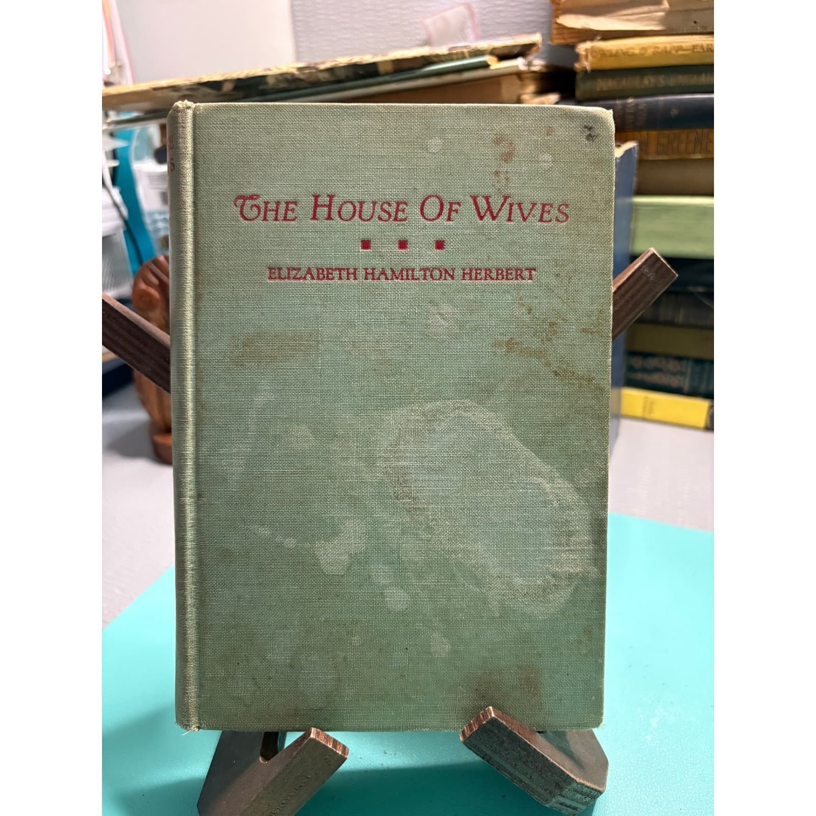 1932 The House of Wives Elizabeth Hamilton Herbert Farrar & Rinehart Hardcover