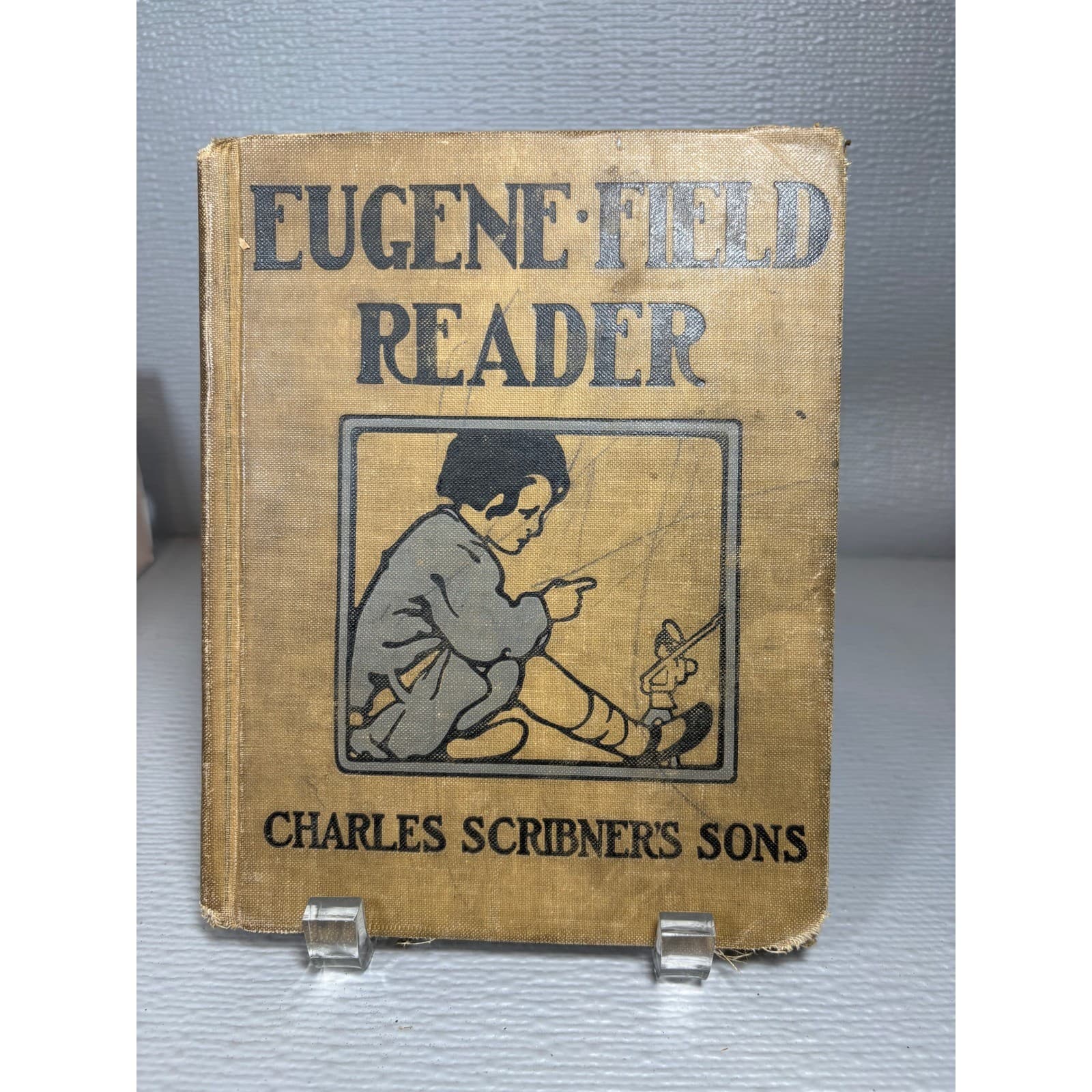 Eugene Field Reader Antique 1905 Charles Scribner's Sons Childrens Illustrated