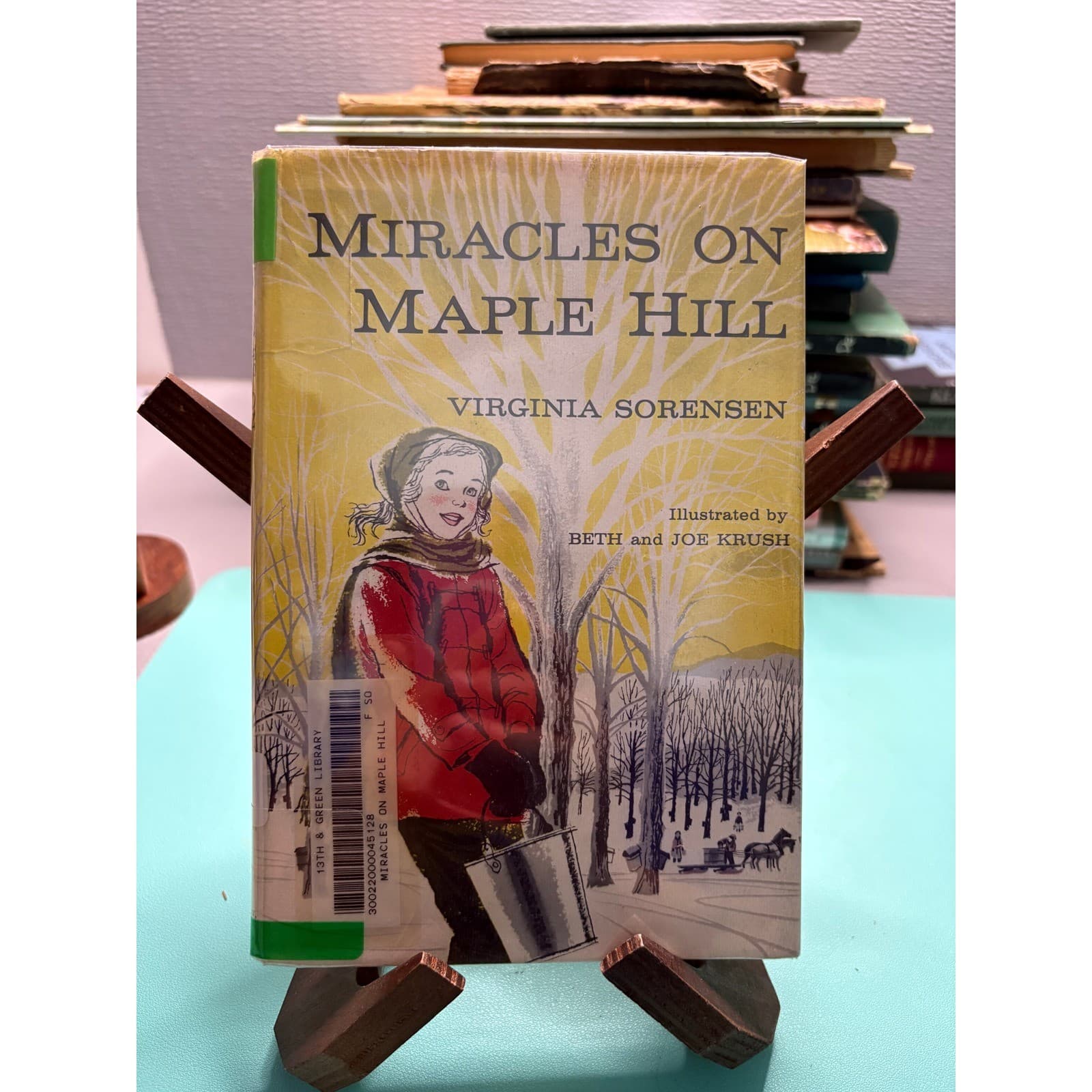 1956 Miracles on Maple Hill Virginia Sorensen Newbery Medal Vintage Hardcover