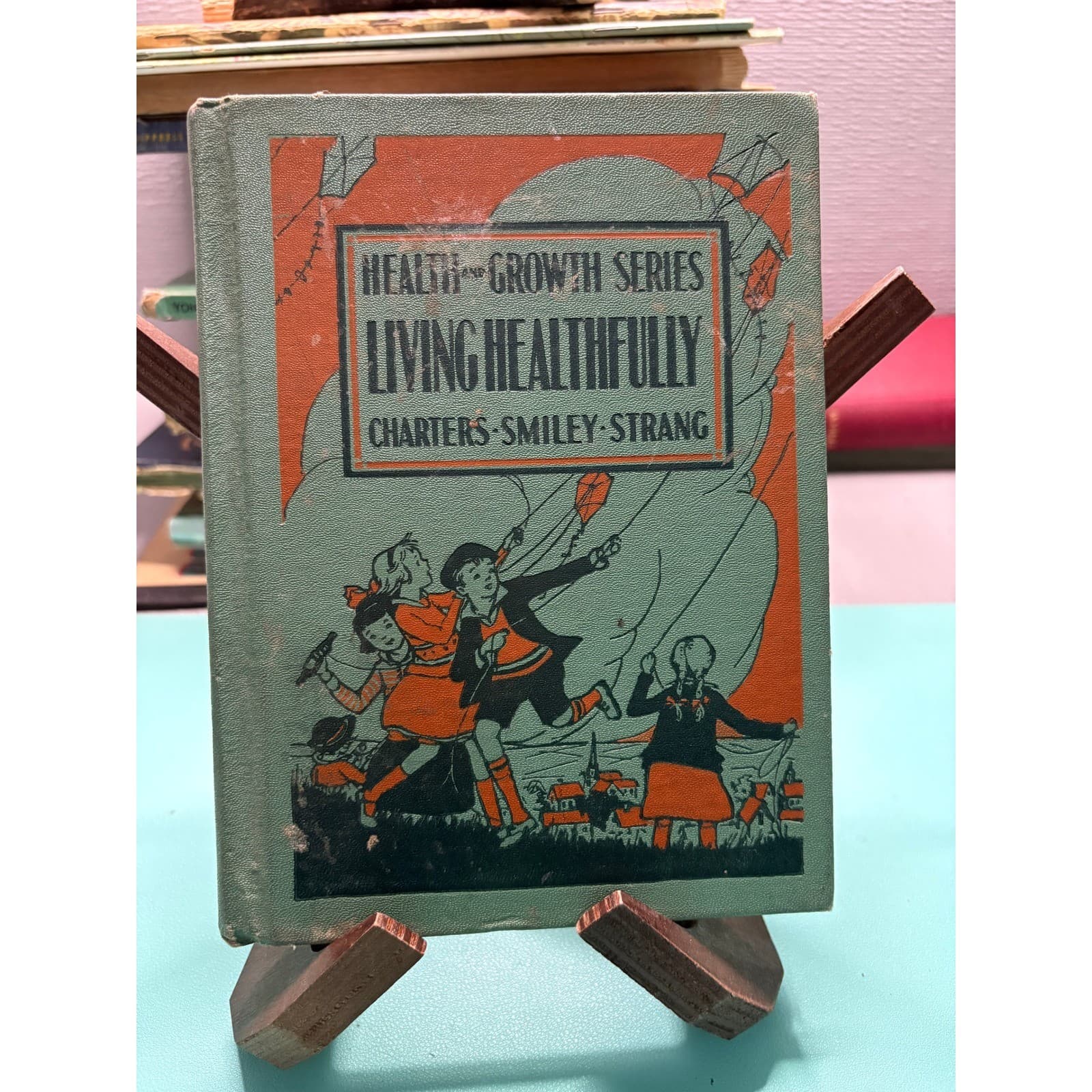 1936 Living Healthfully Health and Growth Series Macmillan Vintage Textbook