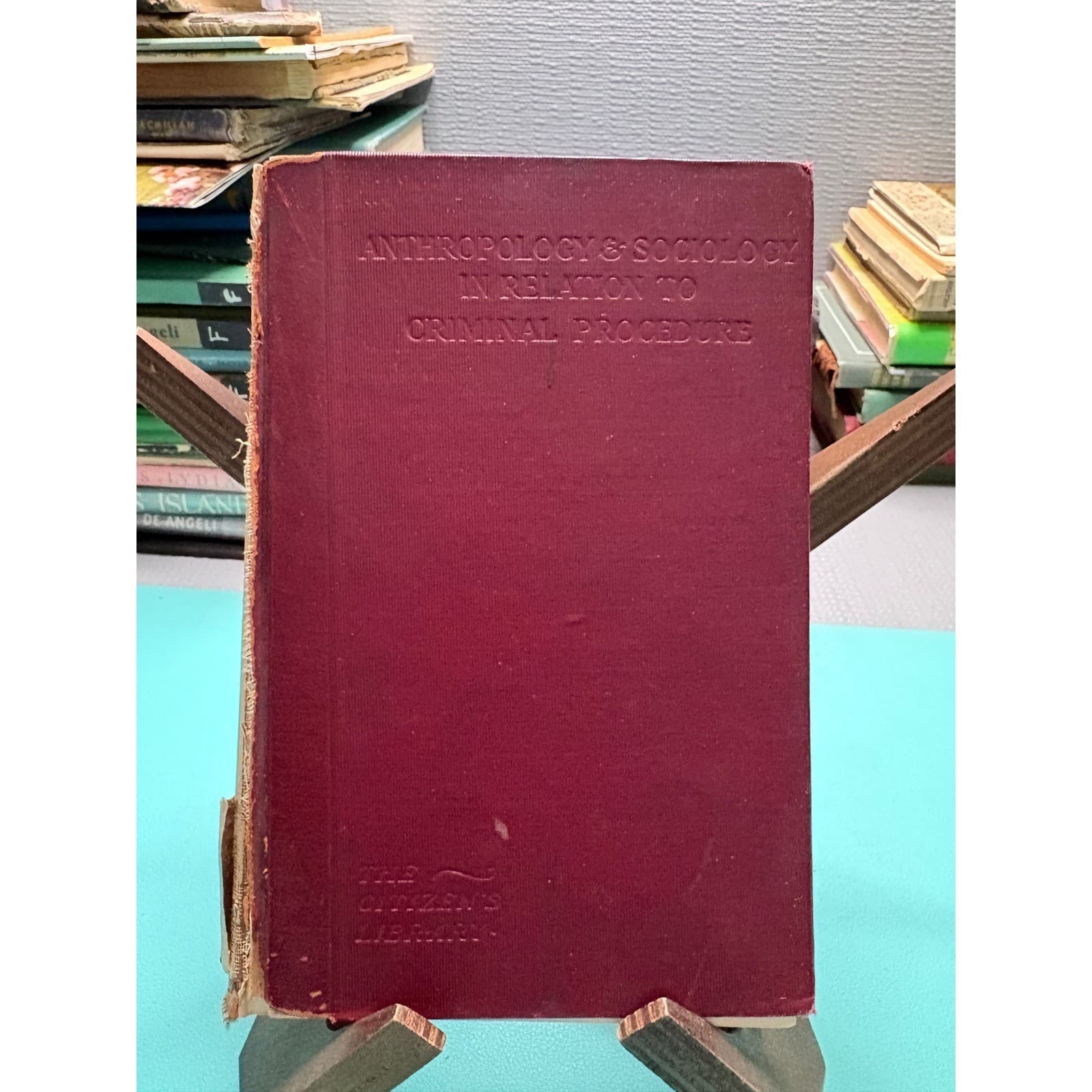 1911 Principles of Anthropology Sociology Criminal Procedure Maurice Parmelee