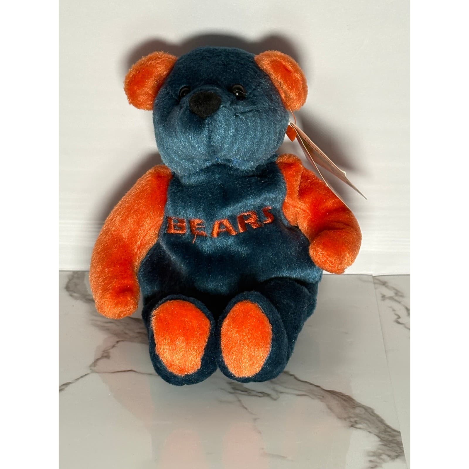 Chicago Bears Salvino's NFL Team 2000 Bammers Plush Bear Navy Orange Collectible