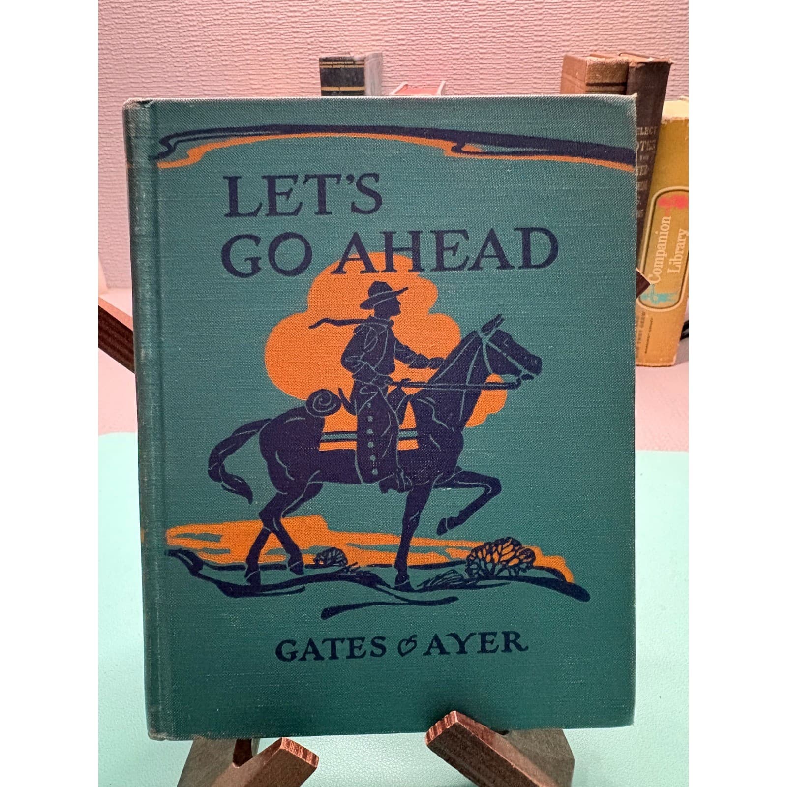 1952 Vintage Lets Go Ahead Childrens Reader Arthur I Gates Jean Ayer Macmillan