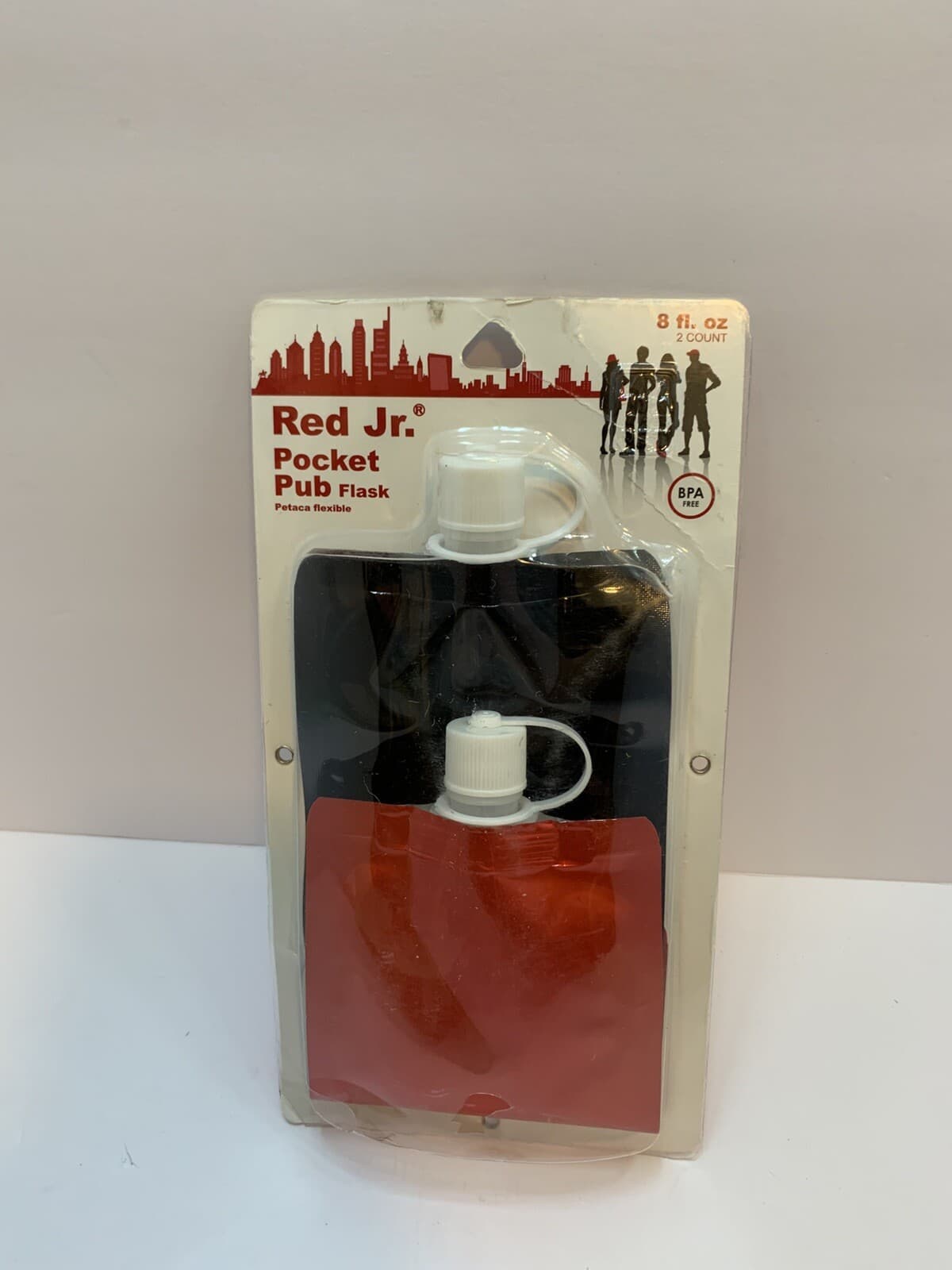 Pocket Pub Soft Flask 2 Pack Brite Concepts 8 Oz