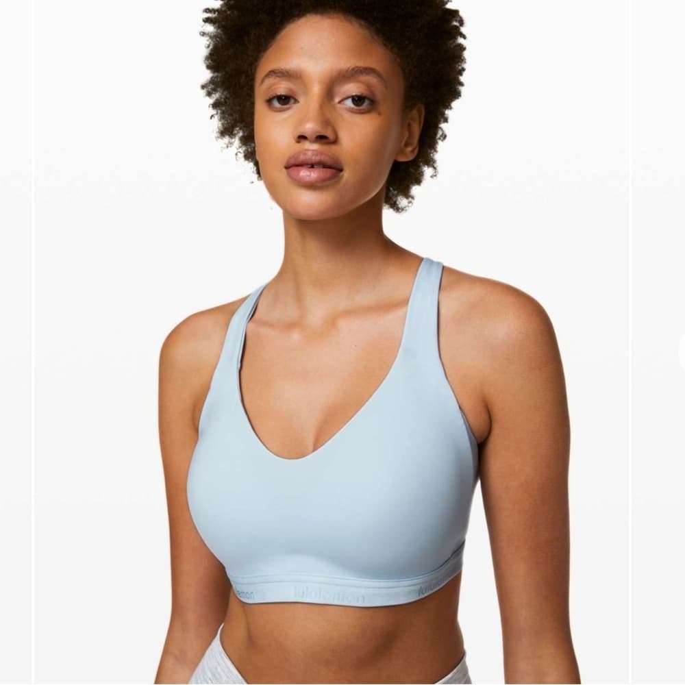NEW LuluLemon Athletica UP FOR IT Breezy Medium Support workout yoga bra 36C