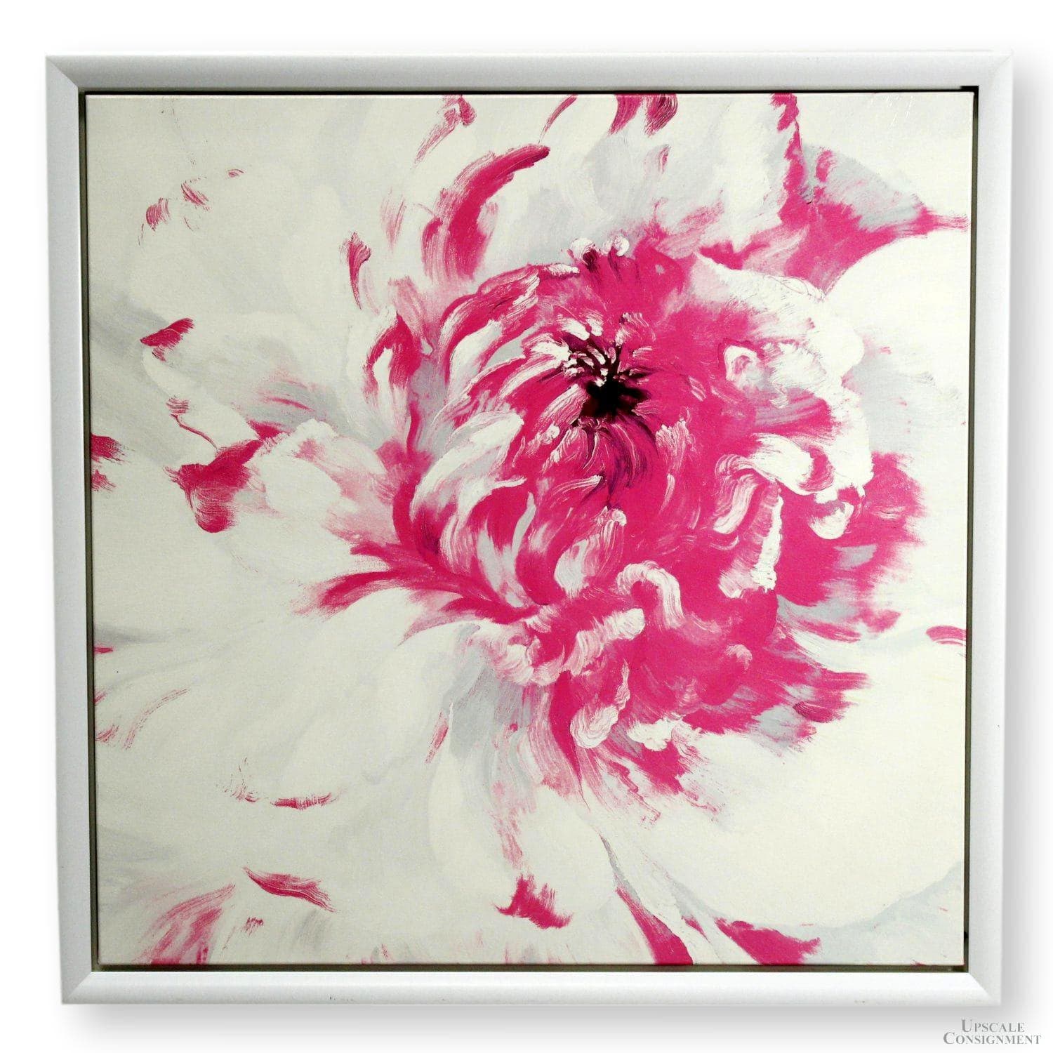 Canvas Artwork - Fuchsia Pink Floral
