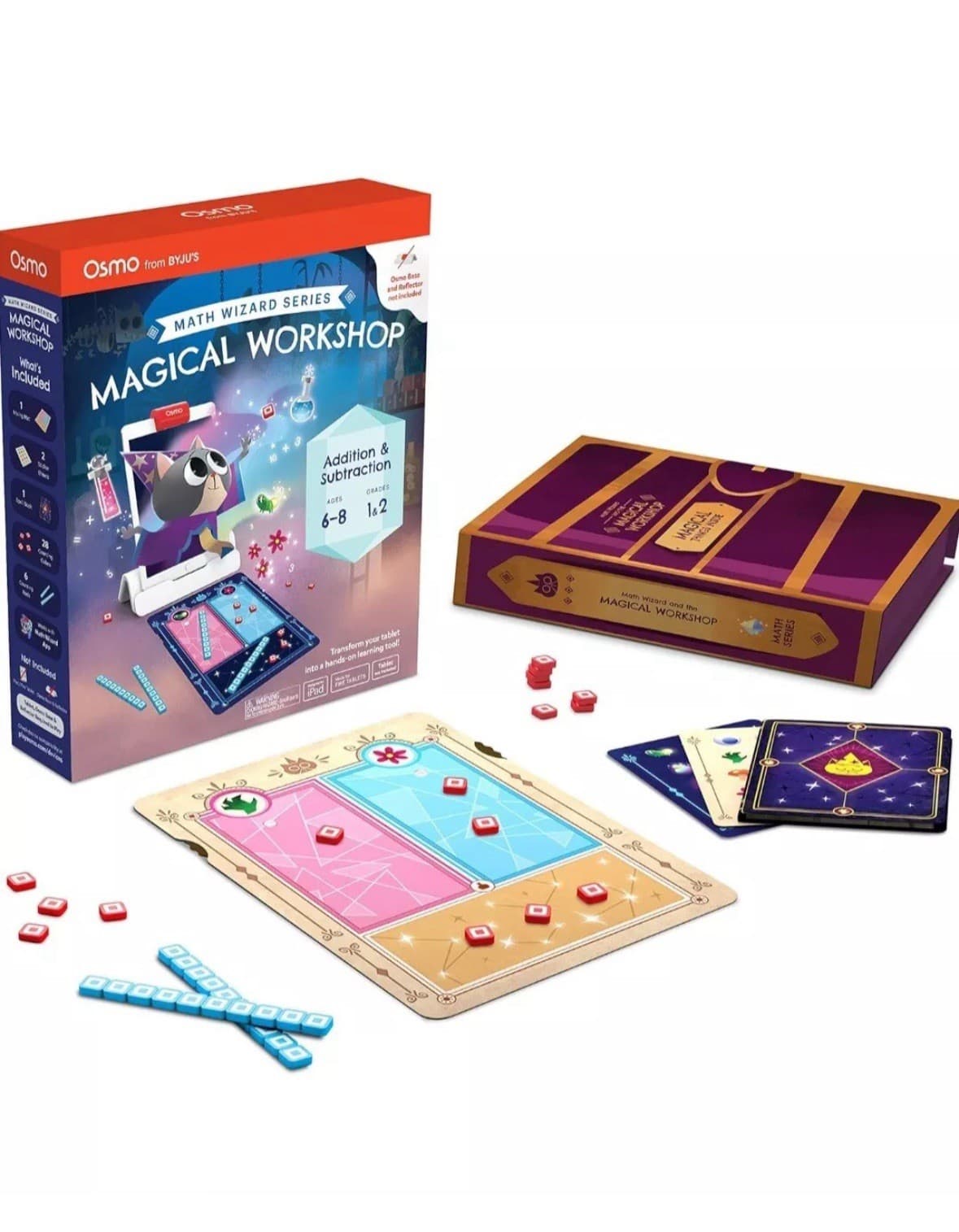 Osmo Math Wizard and the Magical Workshop for iPad & Fire Tablet - New SEALED