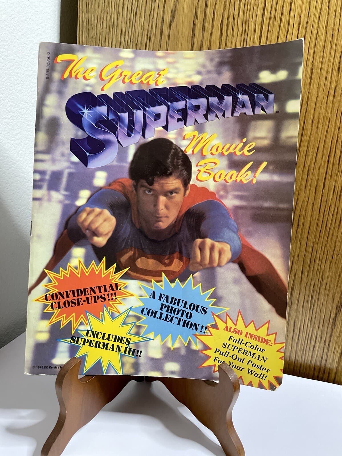 Vintage The Great Superman Movie Book! 1978 DC Comics Inc.