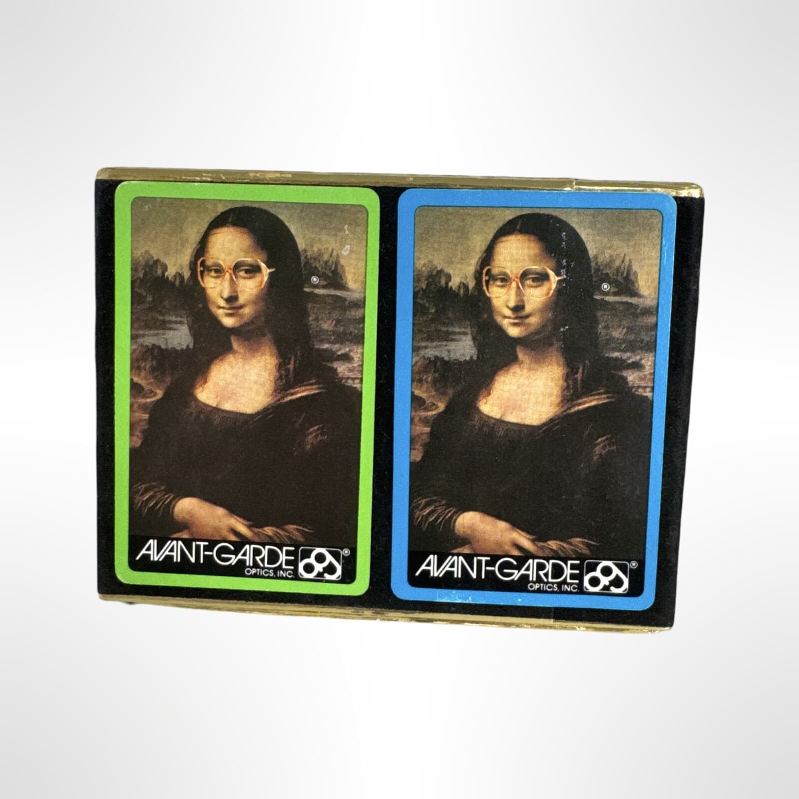 Vintage Congress Mona Lisa Playing Cards Avant Garde Cel-U-Tone Finish