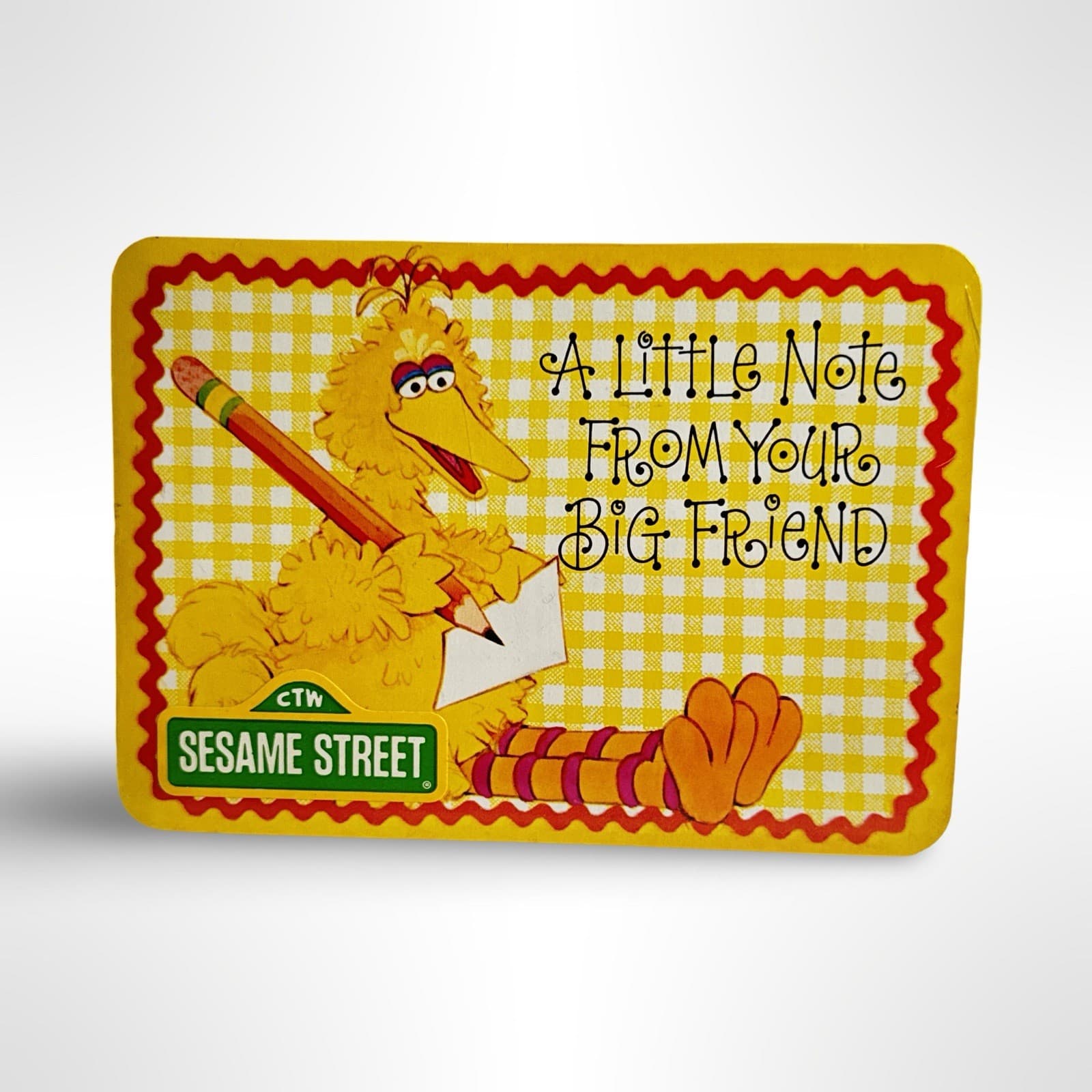 Vintage 20 Sealed Big Bird Postcards: Sesame Street 1977 NOS