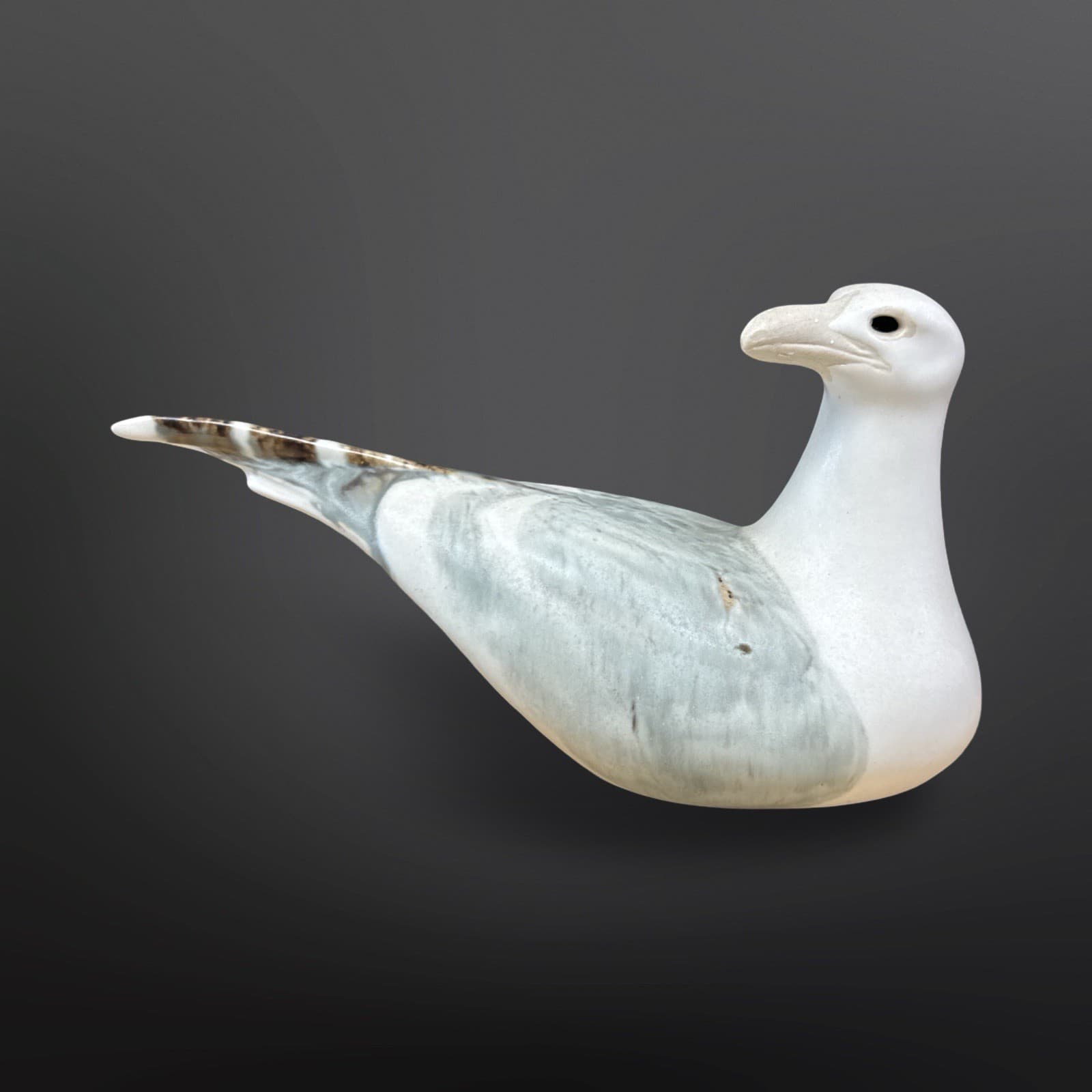 Vintage Anderson Design AD Studio Art Pottery Hand Painted Seagull Figurine 8"