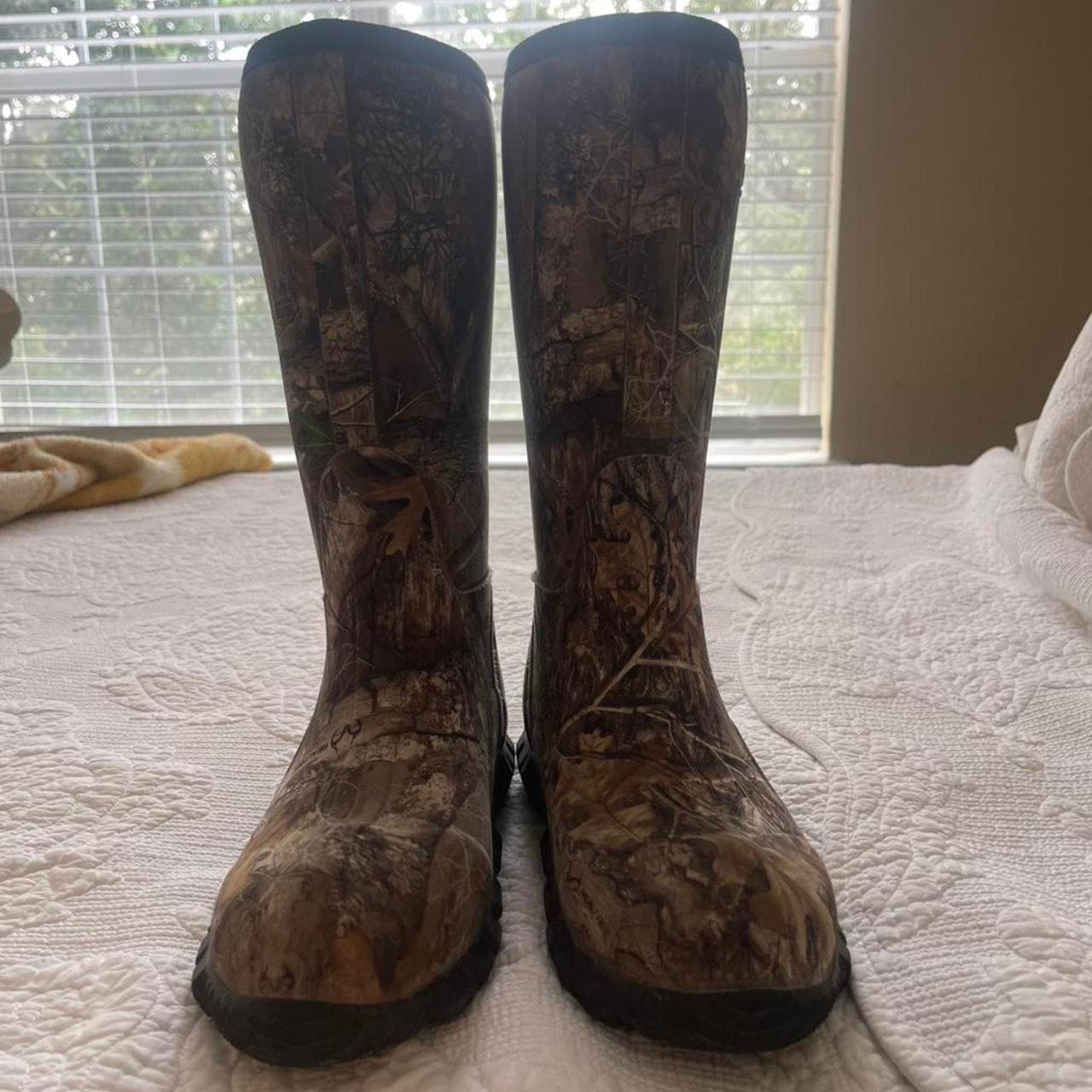 Magellan camo rain boots #hunting #outdoors #camouflage #Magellan #boots