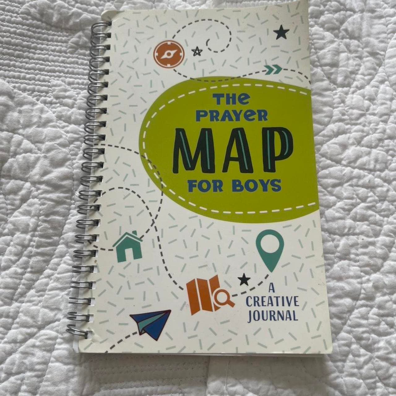 The Prayer Map for Boys Creative Journal