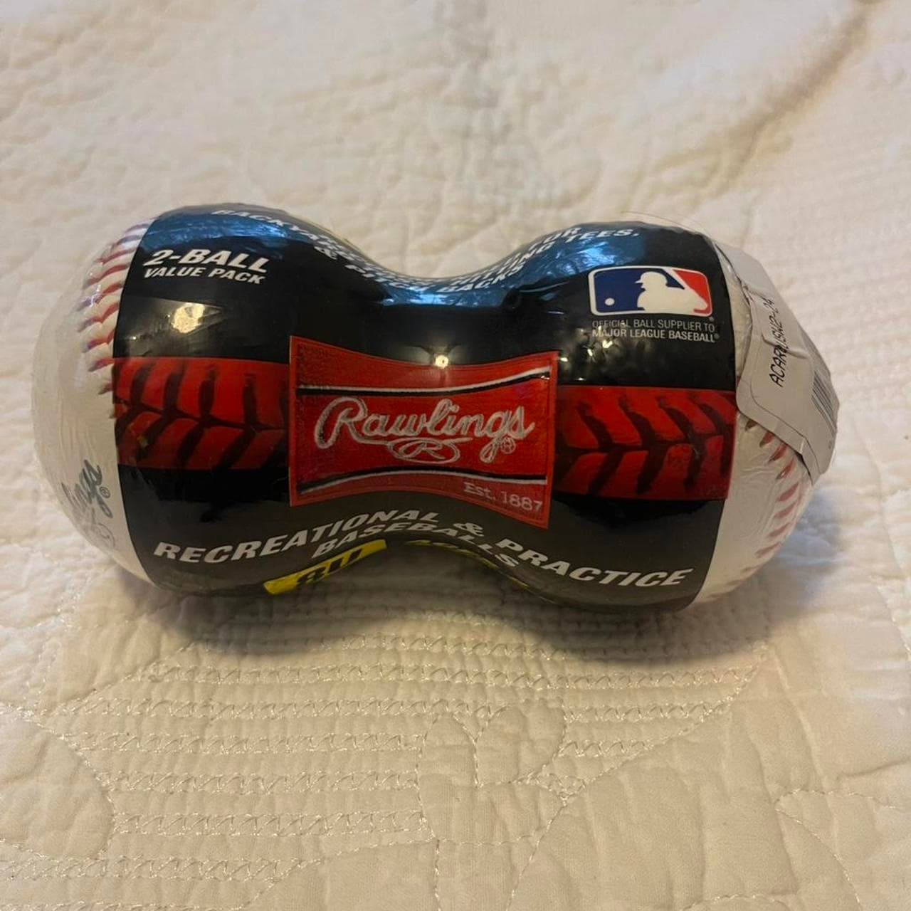 Rawlings baseballs, 2 pack