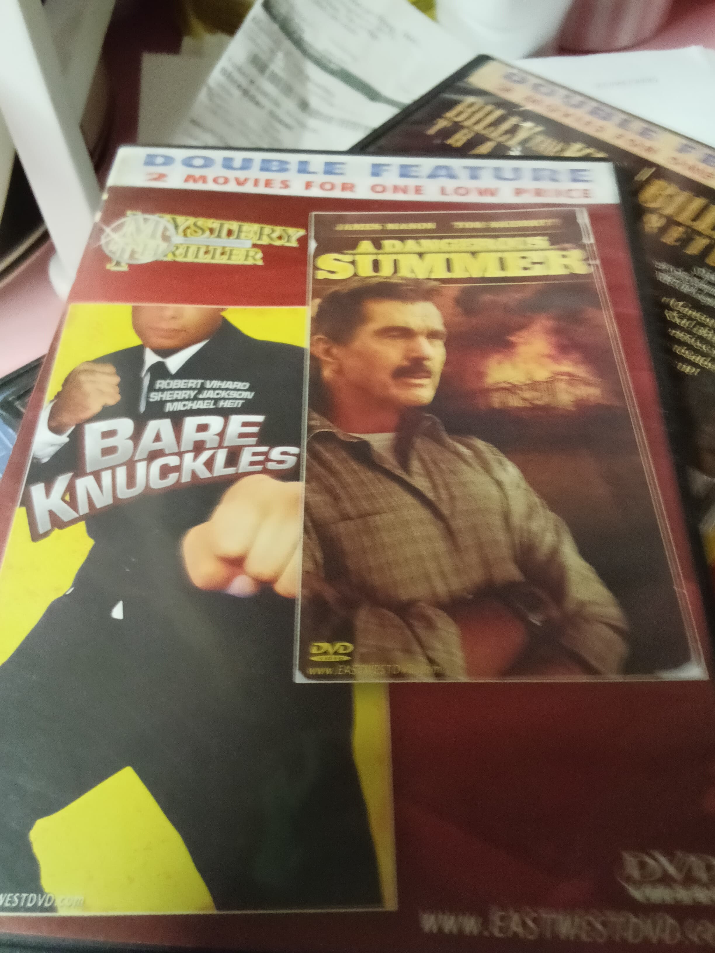 Double Feature DVD: Bare Knuckles & A Dangerous Summer
