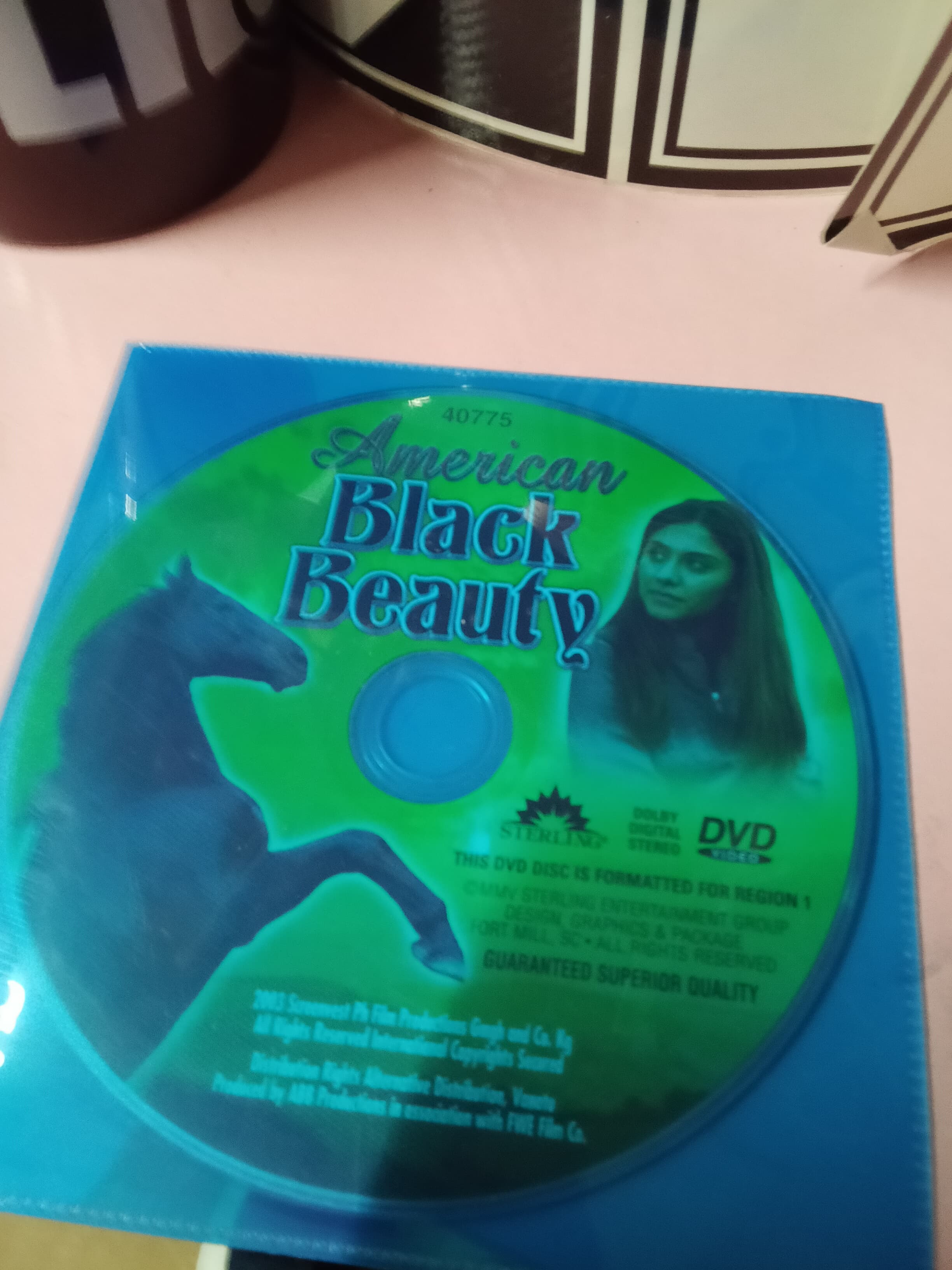 American Black Beauty DVD Region 1