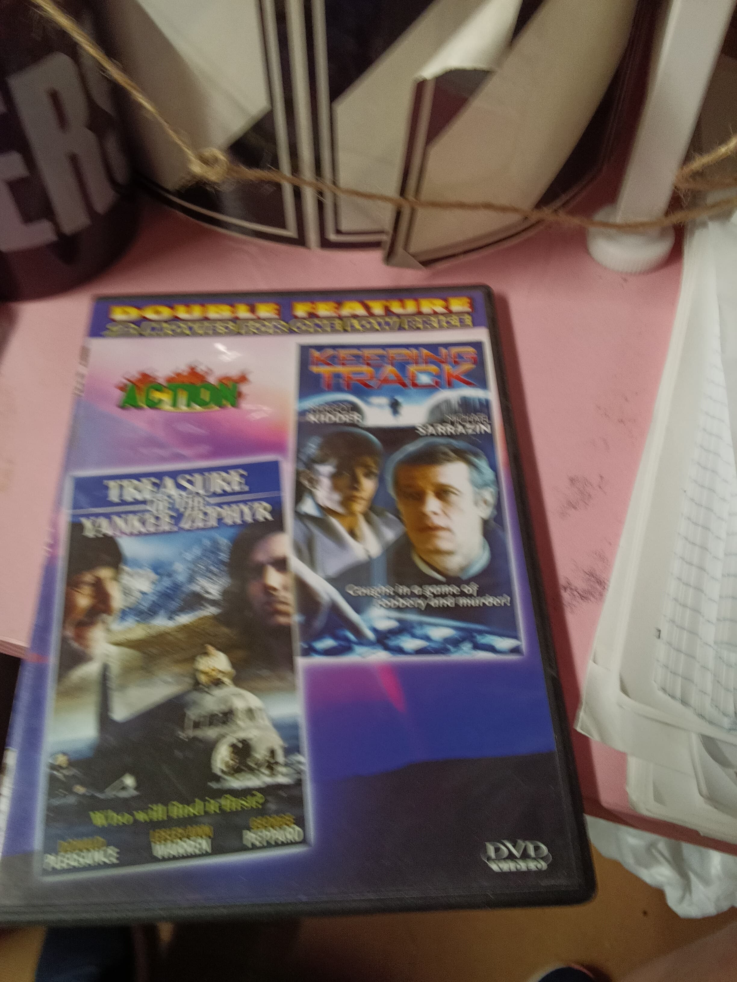 Double Feature DVD: Treasure of the Yankee Zephyr & Keeping Track