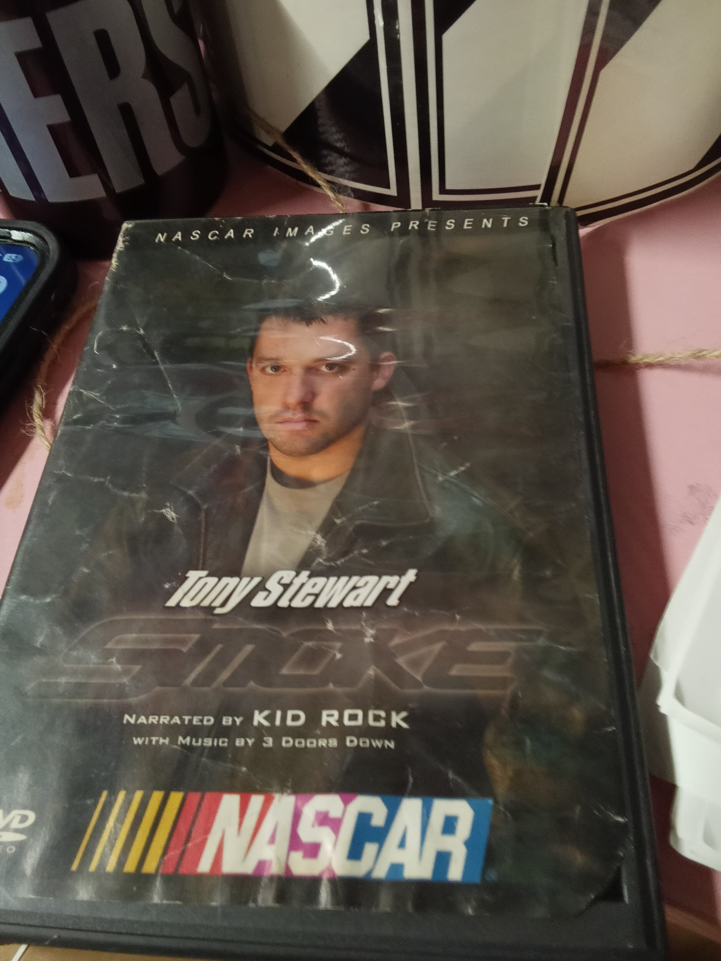 Tony Stewart Smoke DVD NASCAR Images