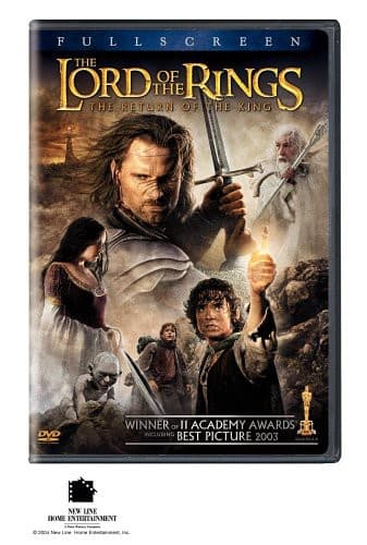 The Lord of the Rings: the Return of the King (DVD) unopened