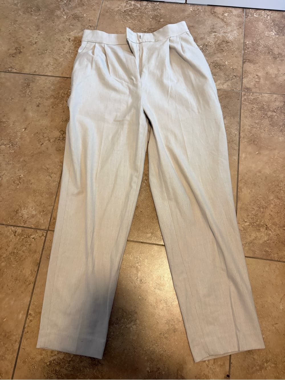 H&M Light Beige Dress Pants