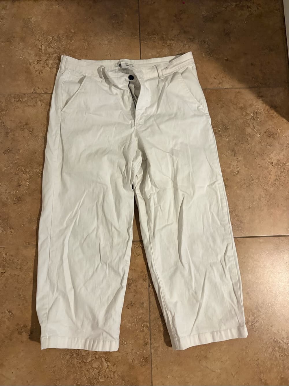 Ella Moss White Women's Chino Pants