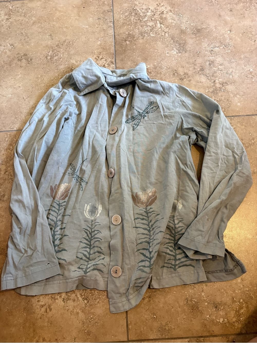 Granola Botanical-Print Women's Jacket