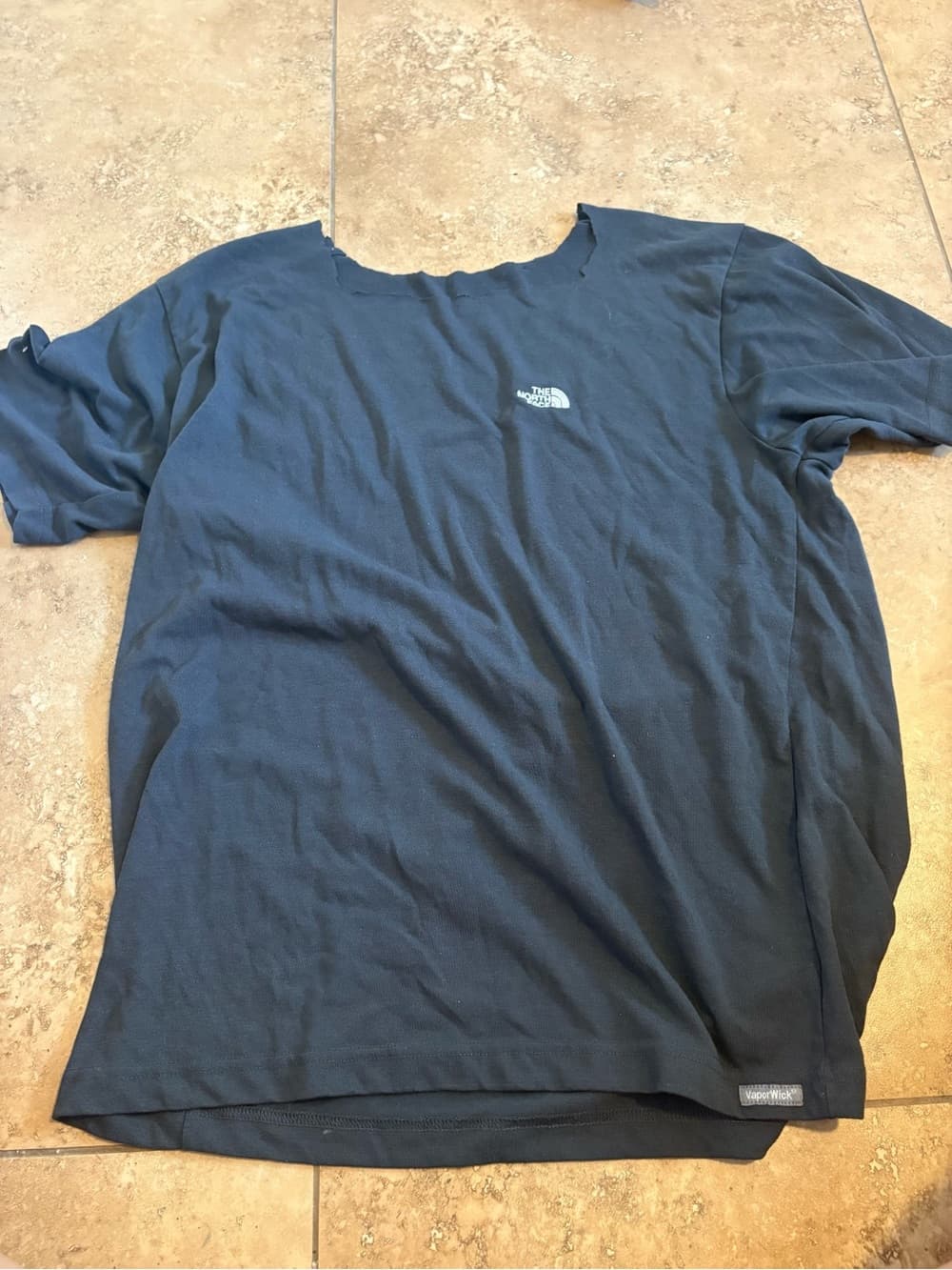 The North Face Black Short-Sleeve Logo Tee