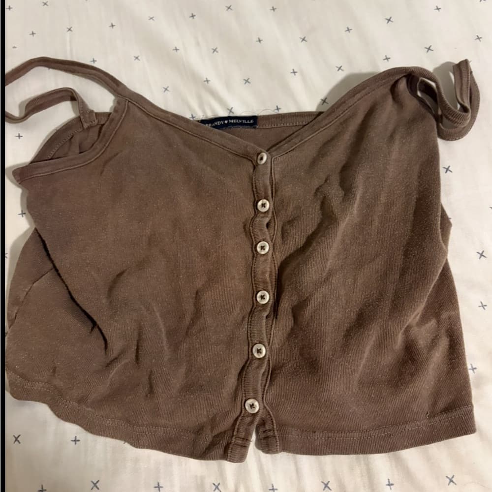 Brandy Melville Button-Up Women's Top