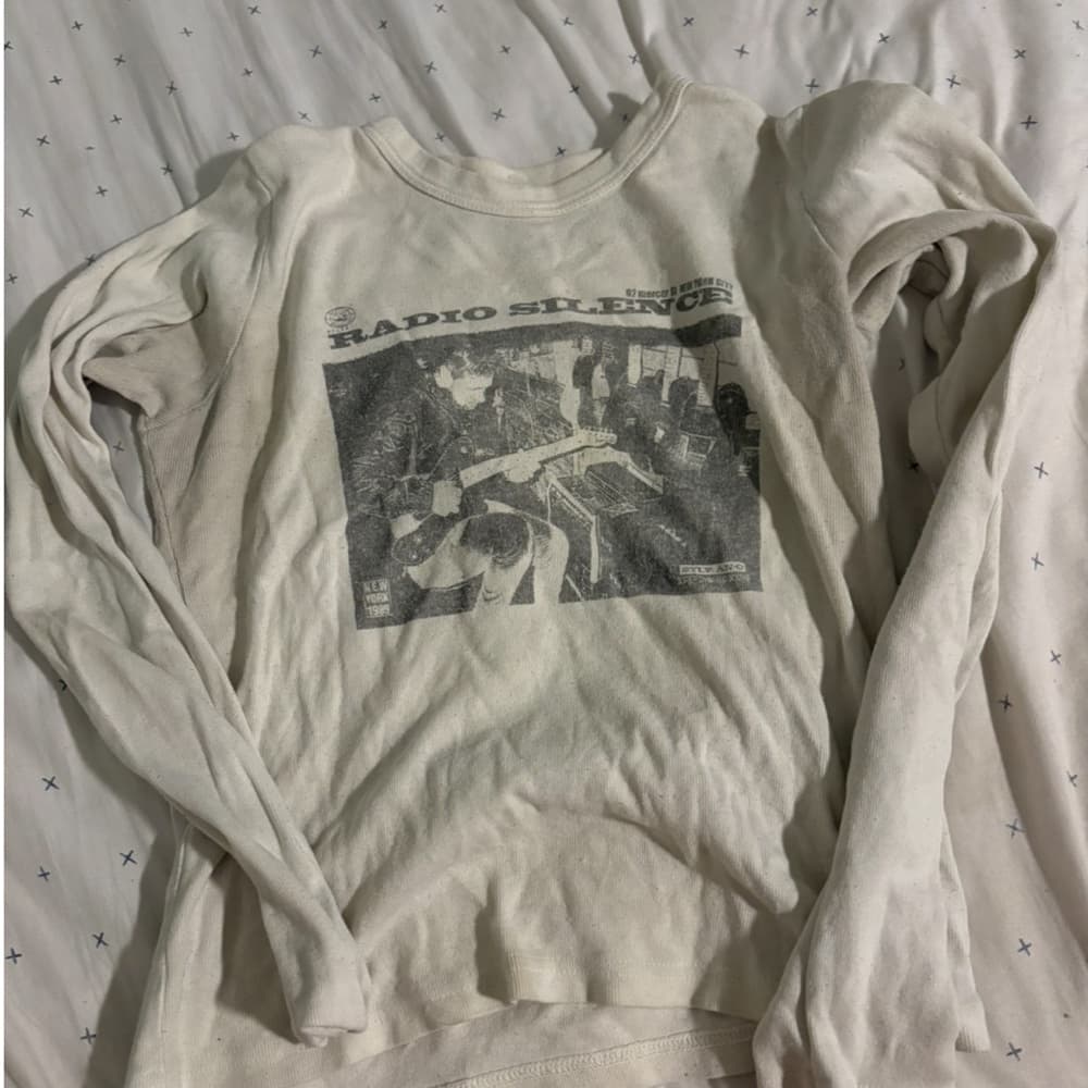 Radio Silence Graphic Long Sleeve Shirt