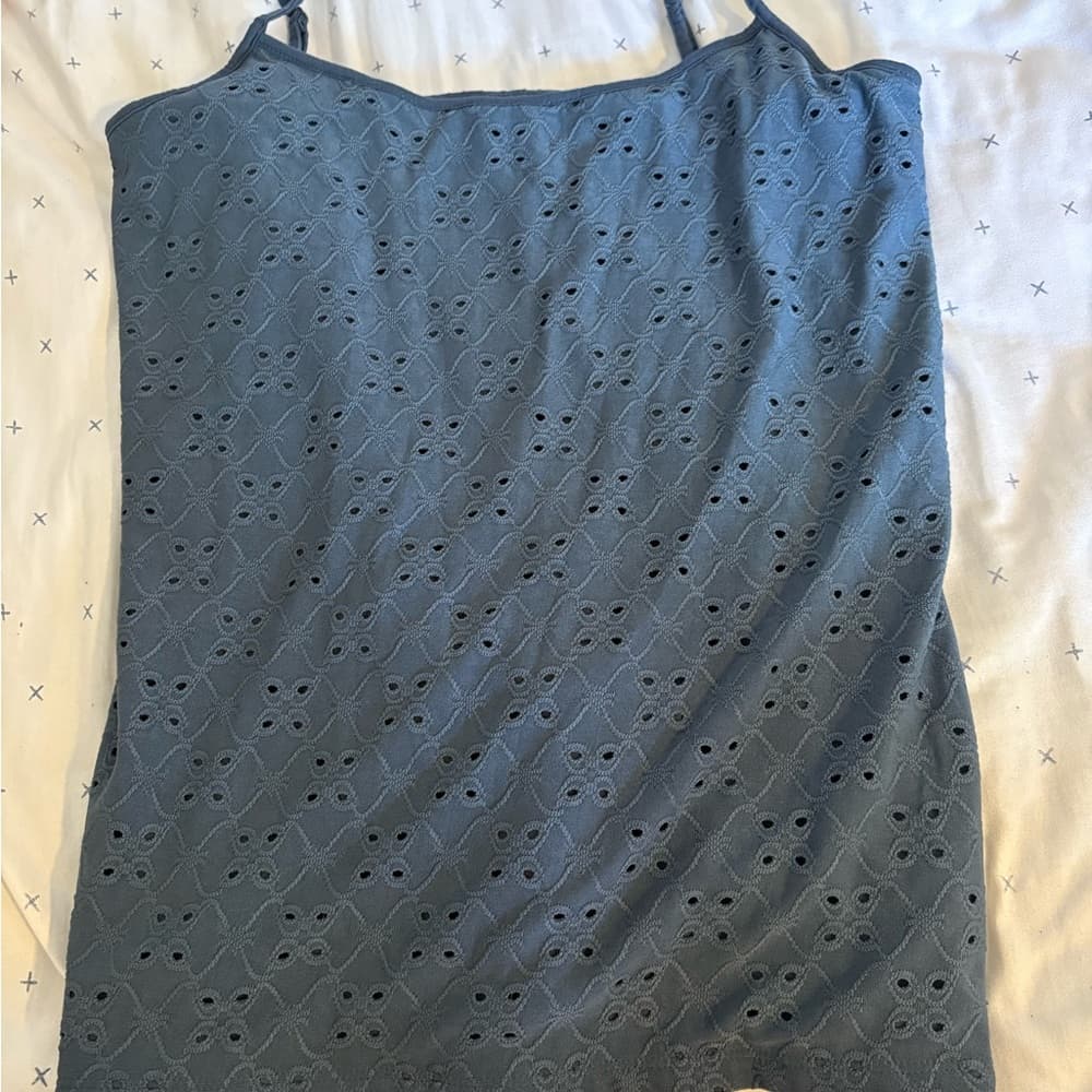 LOFT Blue Casual Top