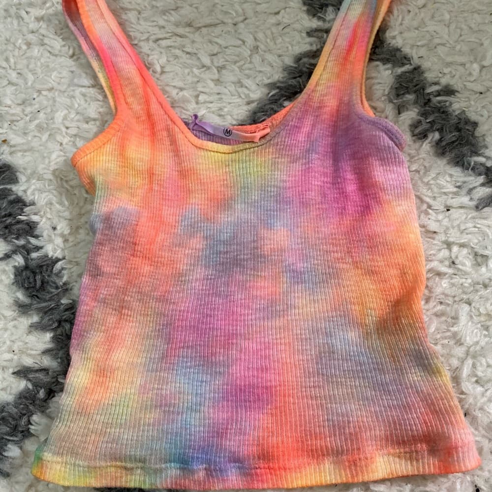 Tie dye tank top