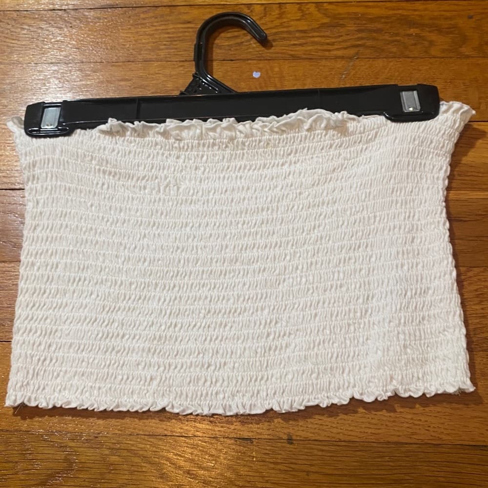 White tube top