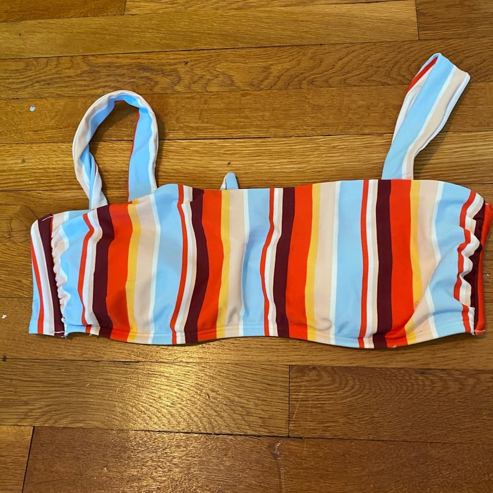 Striped bikini