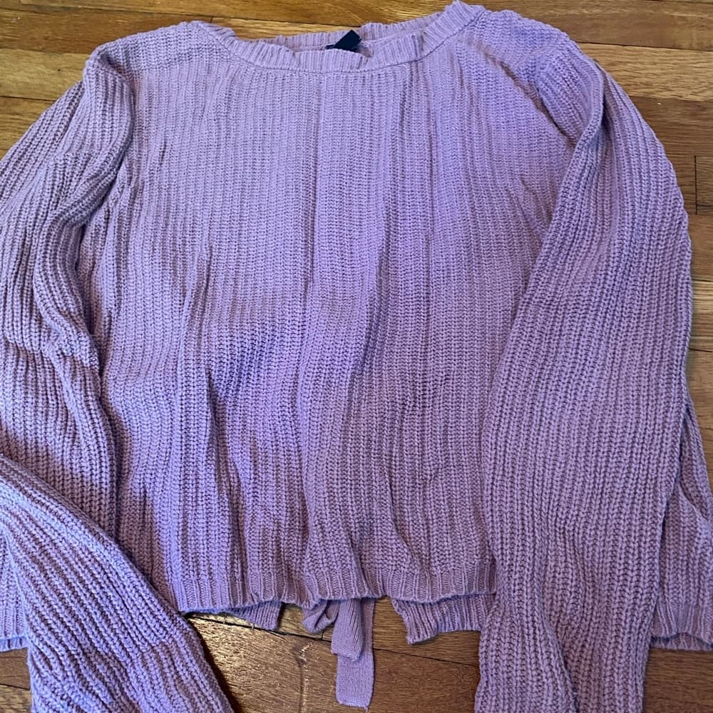Pink sweater
