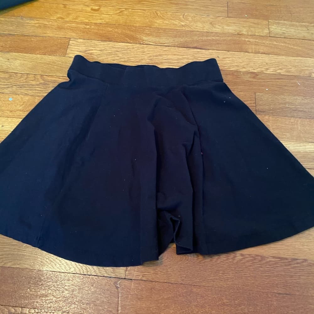 Black skirt