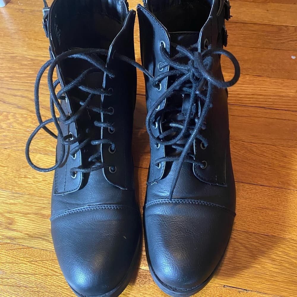 Black boots