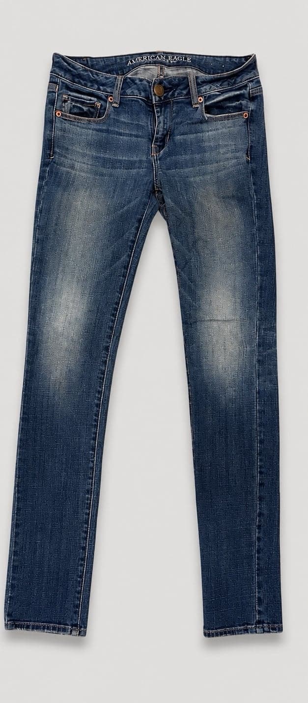 Vintage American Eagle Skinny Stretch Jeans – Women’s Size 4 Long