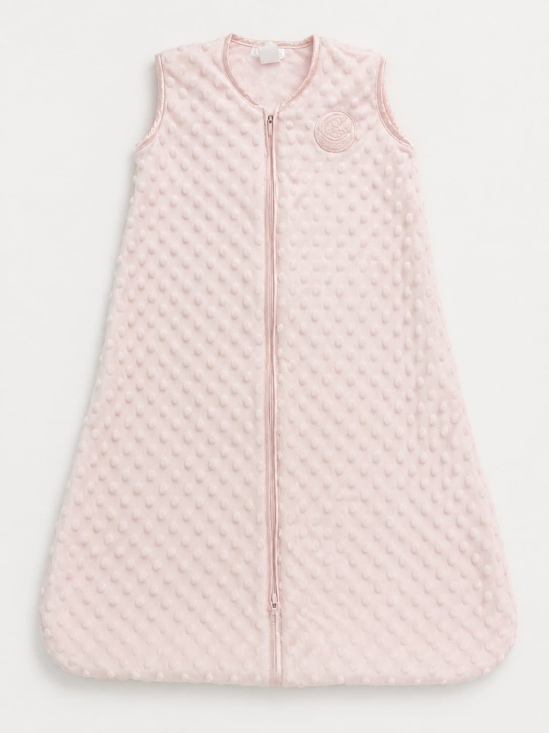 HALO SleepSack Wearable Blanket Large 12–18 Months Pink Plush Dot Velboa ZipUp