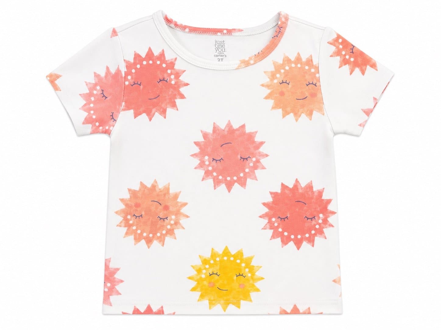 Just One You by Carter’s Girls Sunshine Print T-Shirt Size 2T *